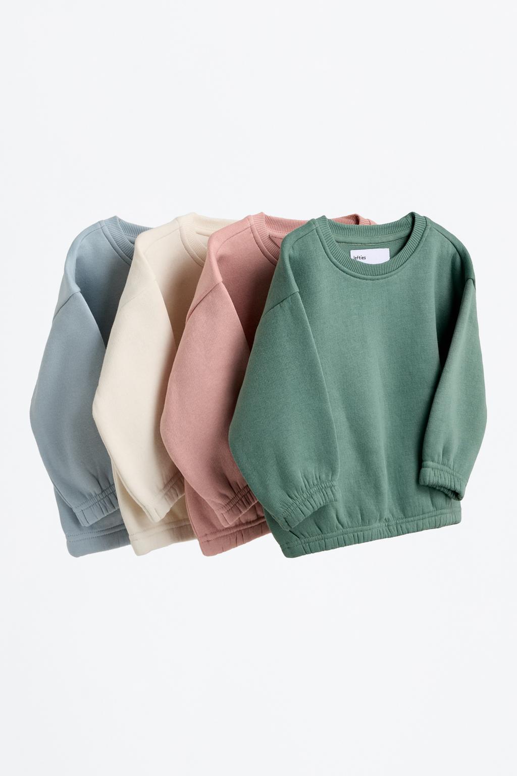 Pack 4 sudaderas lisas