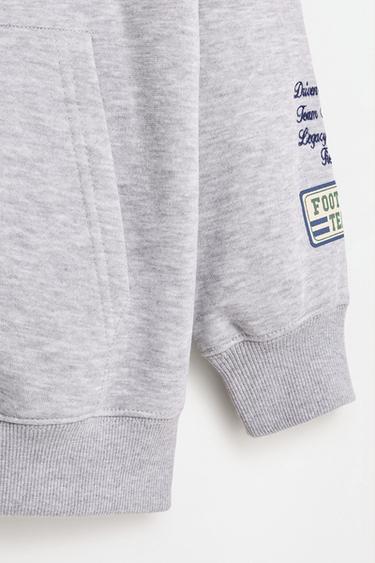 Patch sweatshirt — GREY MARL 4