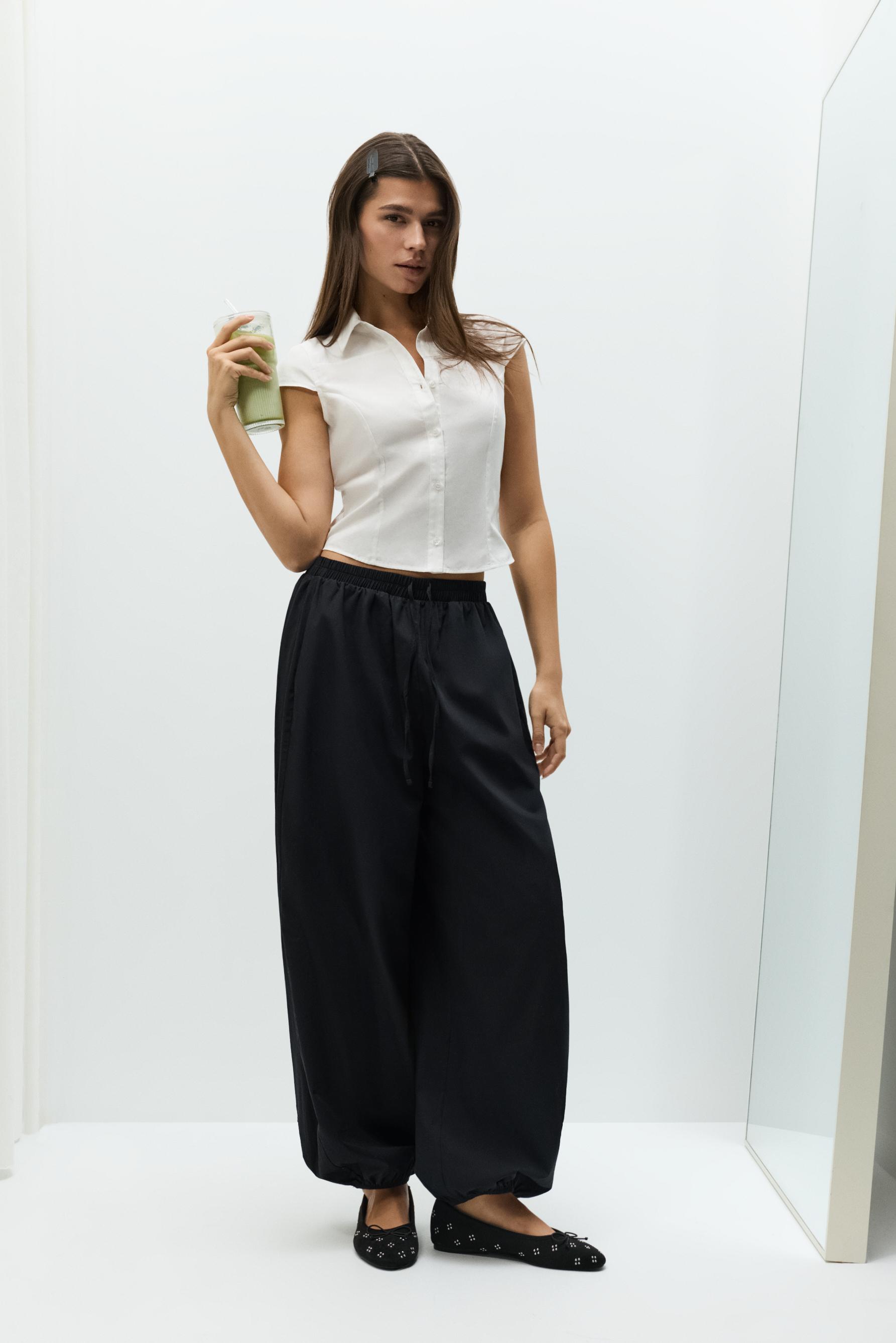 Poplin shirt — OFF WHITE