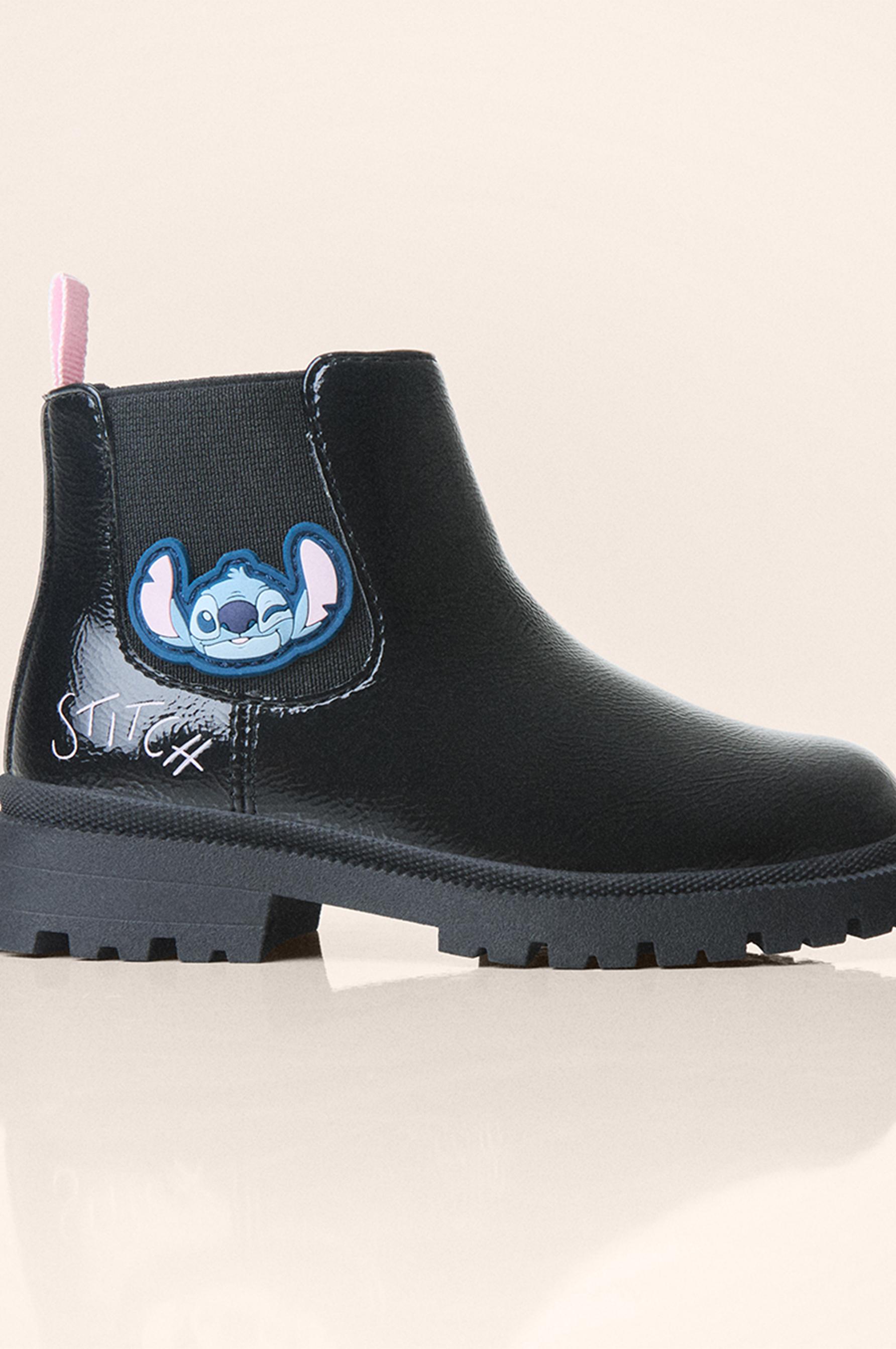 Lilo & Stitch ©Disney Chelsea boots — BLACK