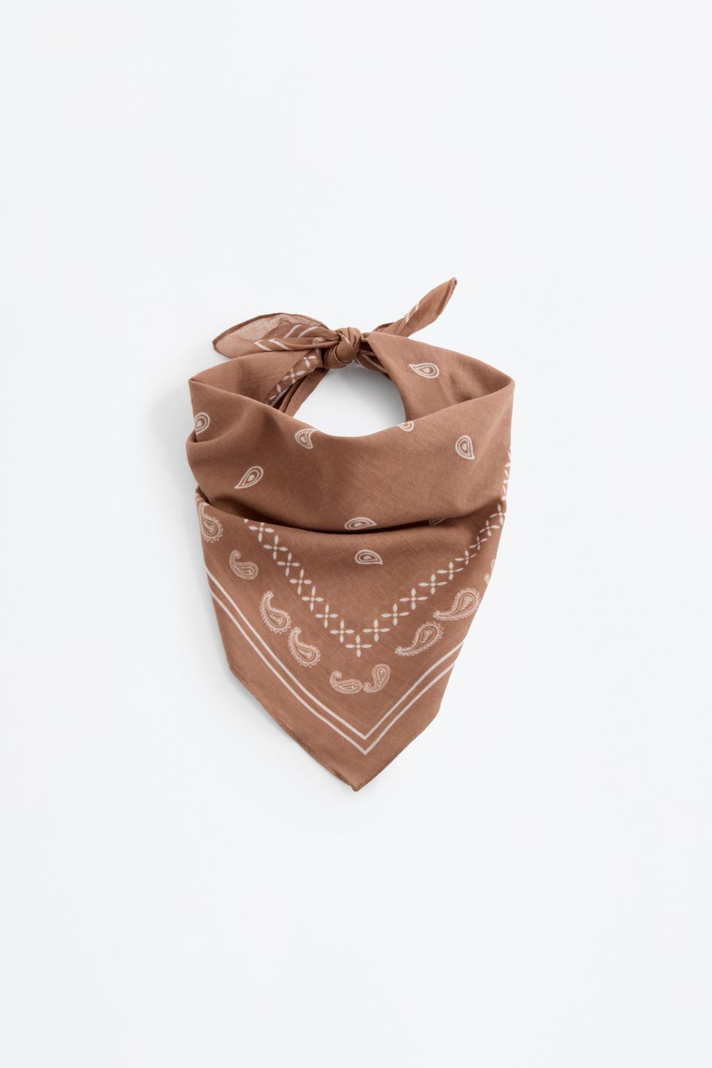 Bandana estampado paisley