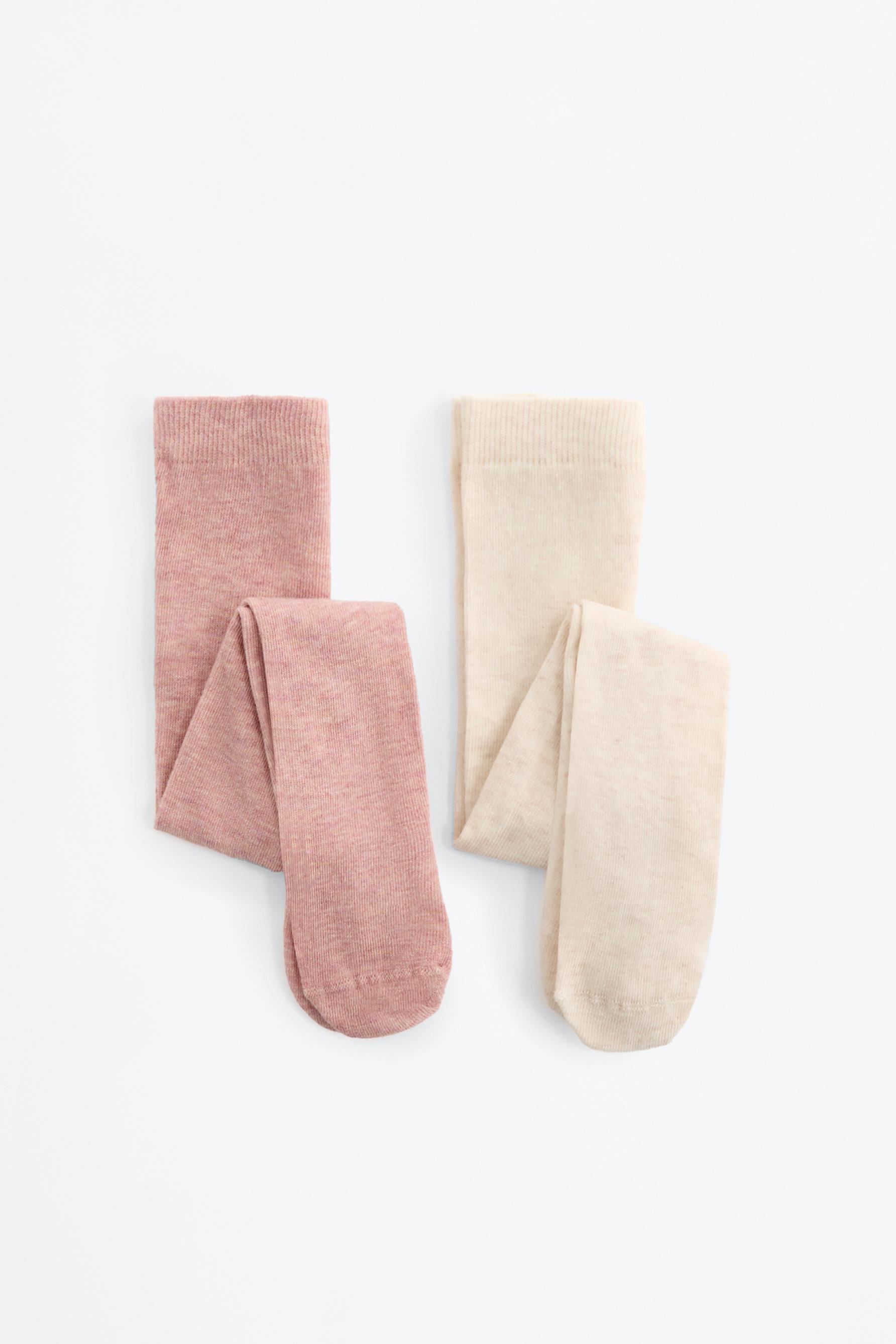 Pack 2 leotardos lisos