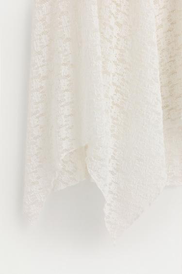 Lace midi skirt — OFF WHITE 7