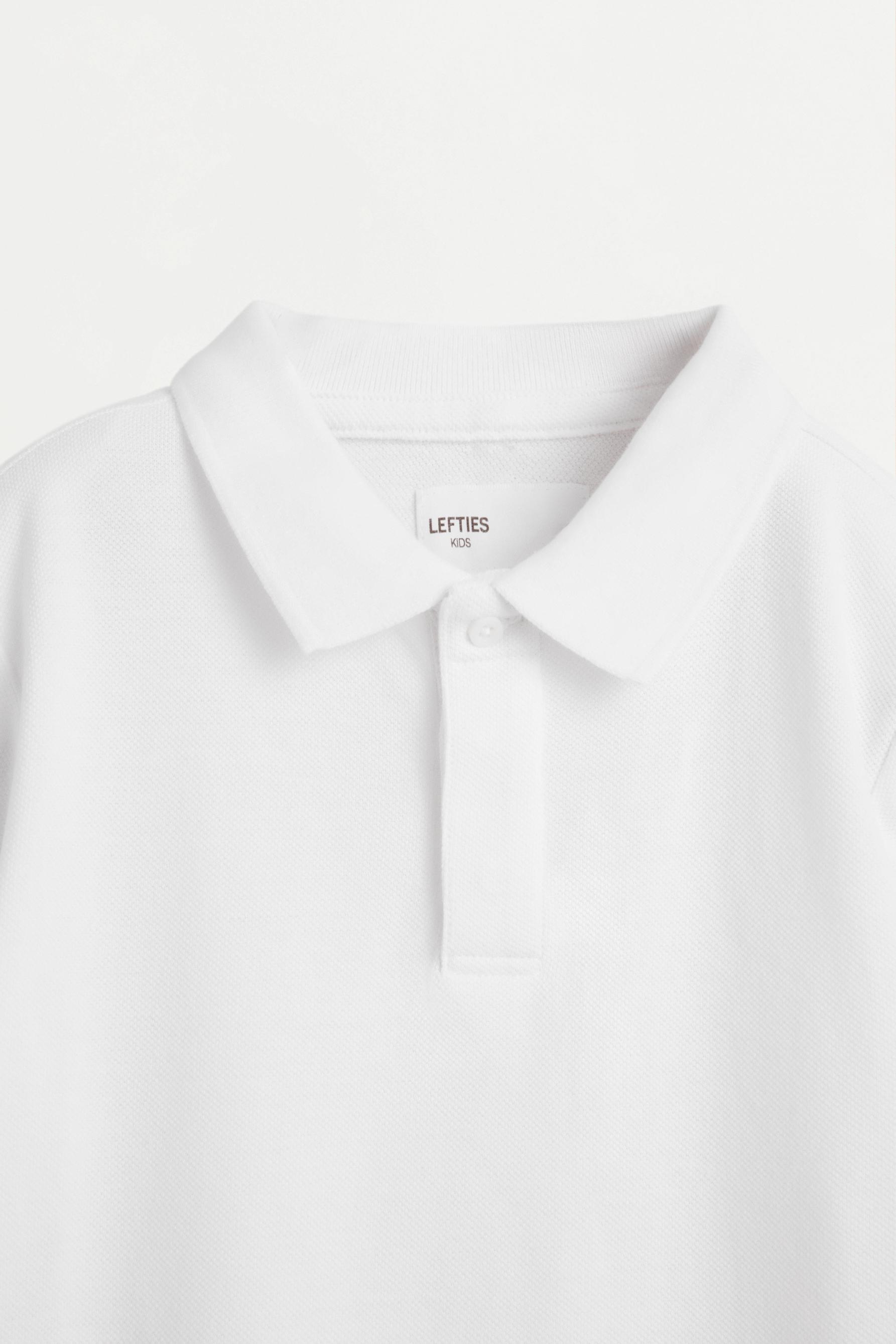 Basic polo shirt — OFF WHITE