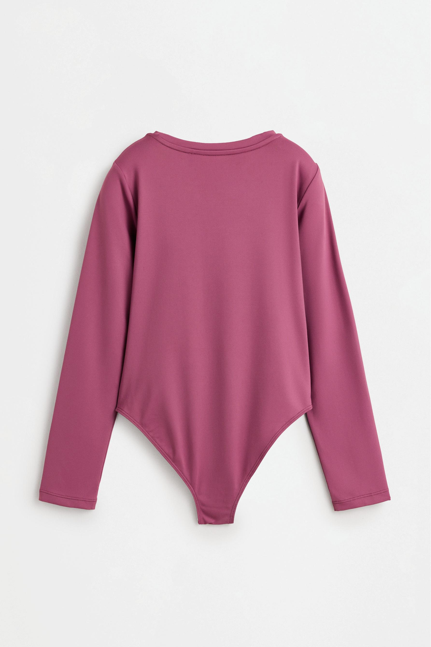 Polyamide bodysuit — DARK PINK