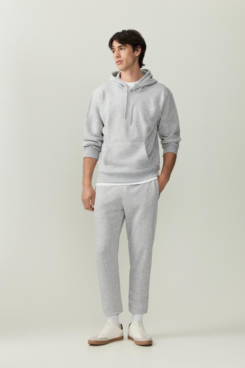 Sudadera básica capucha Sudaderas ROPA Hombre Lefties ESPAÑA