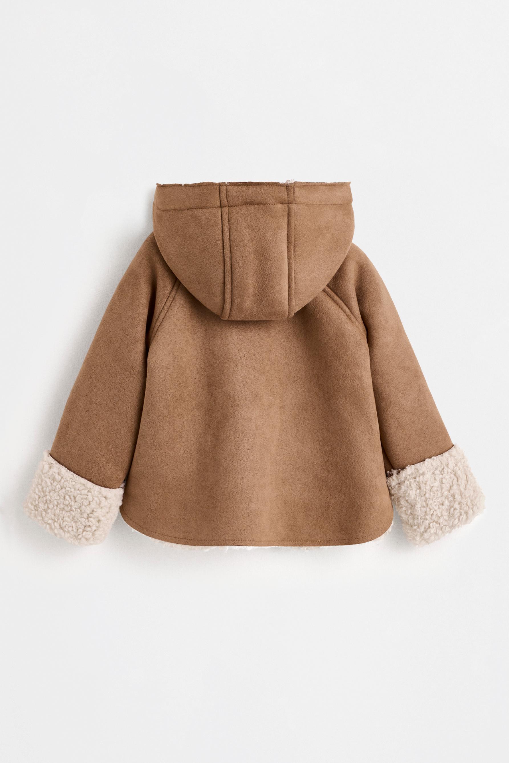 Double-sided coat with pockets — MEDIUM CAMEL