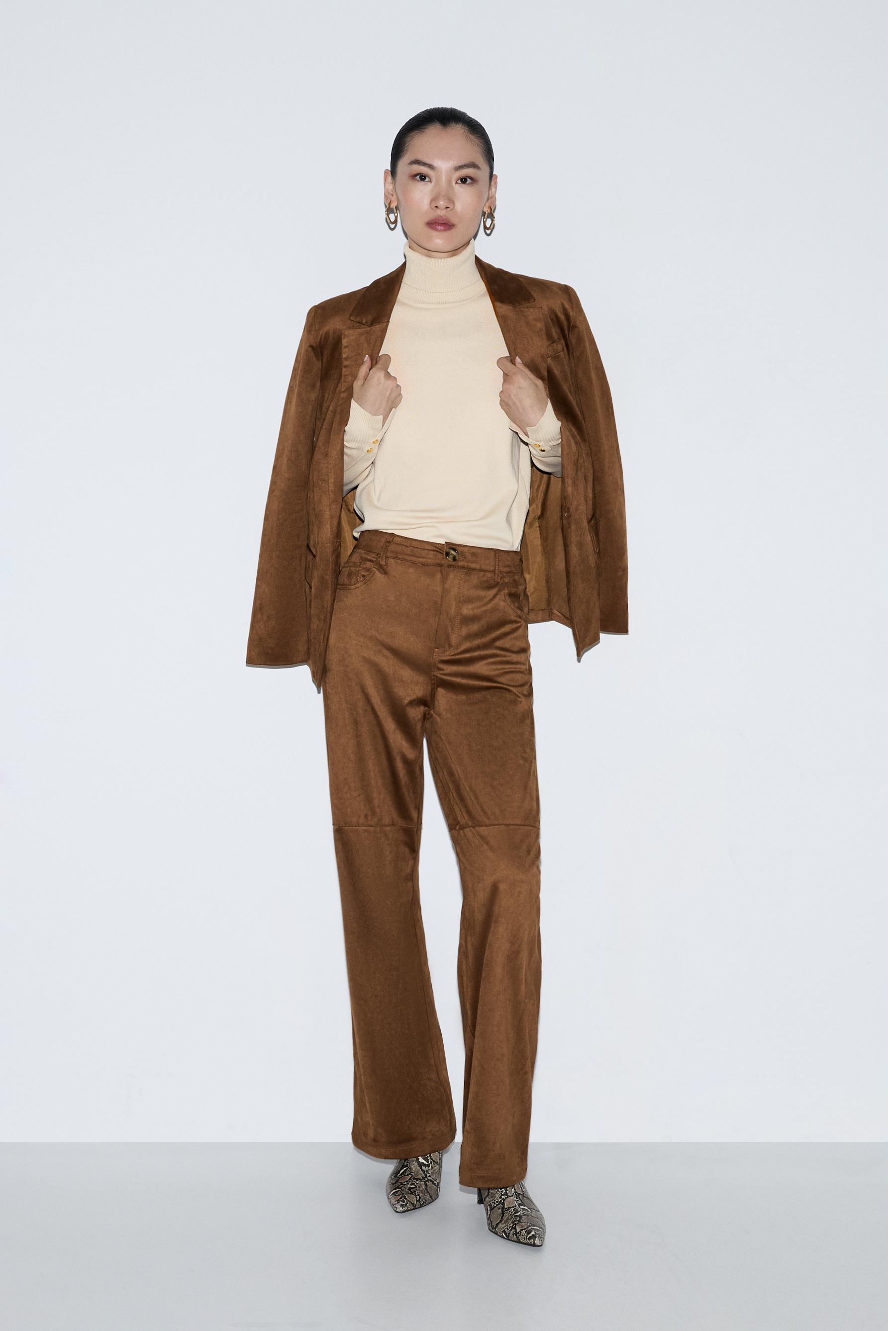 Roll neck sweater — BEIGE MARL