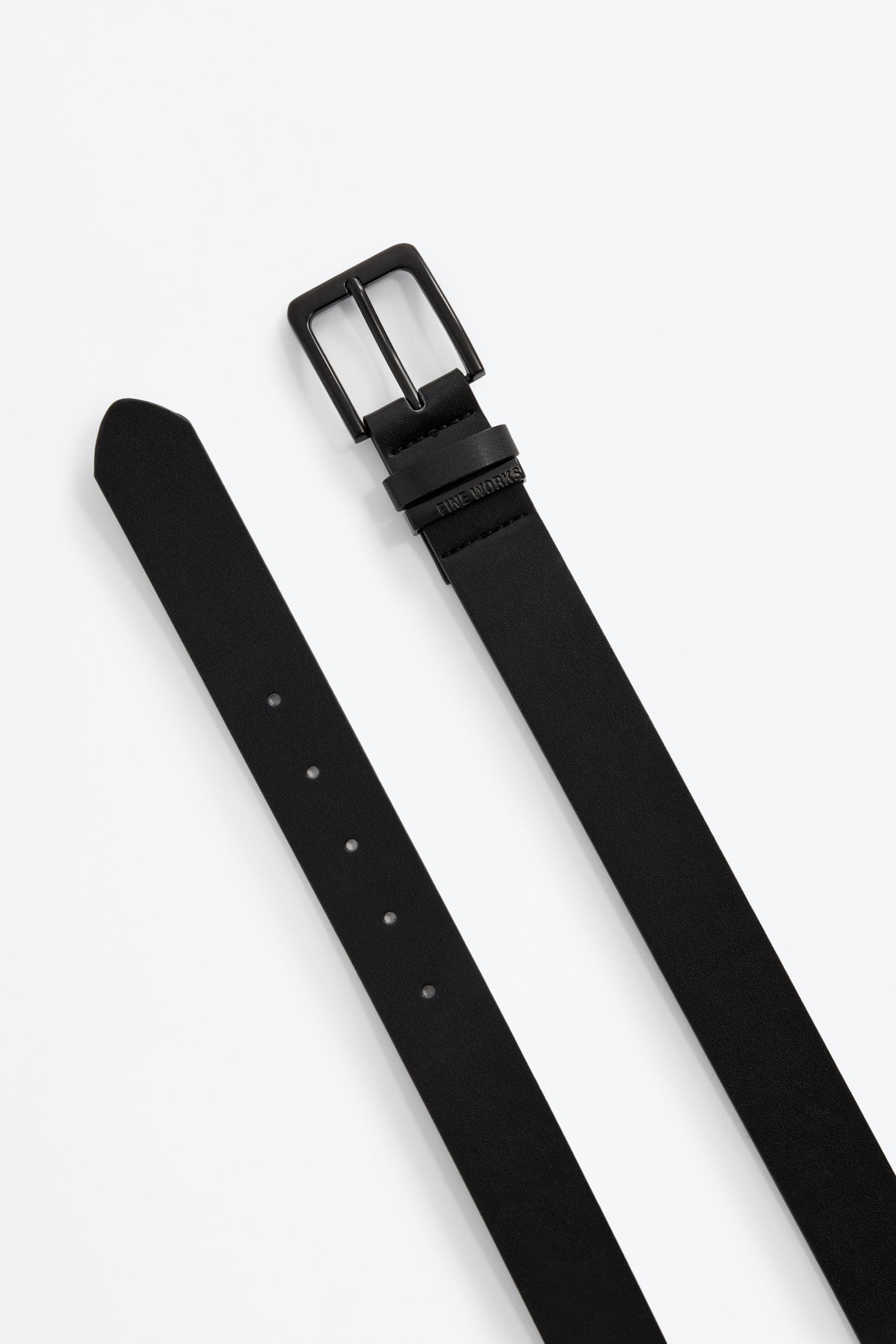 Basic dress belt — BLACK TONE
