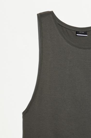 Basic tank top — GREEN 7