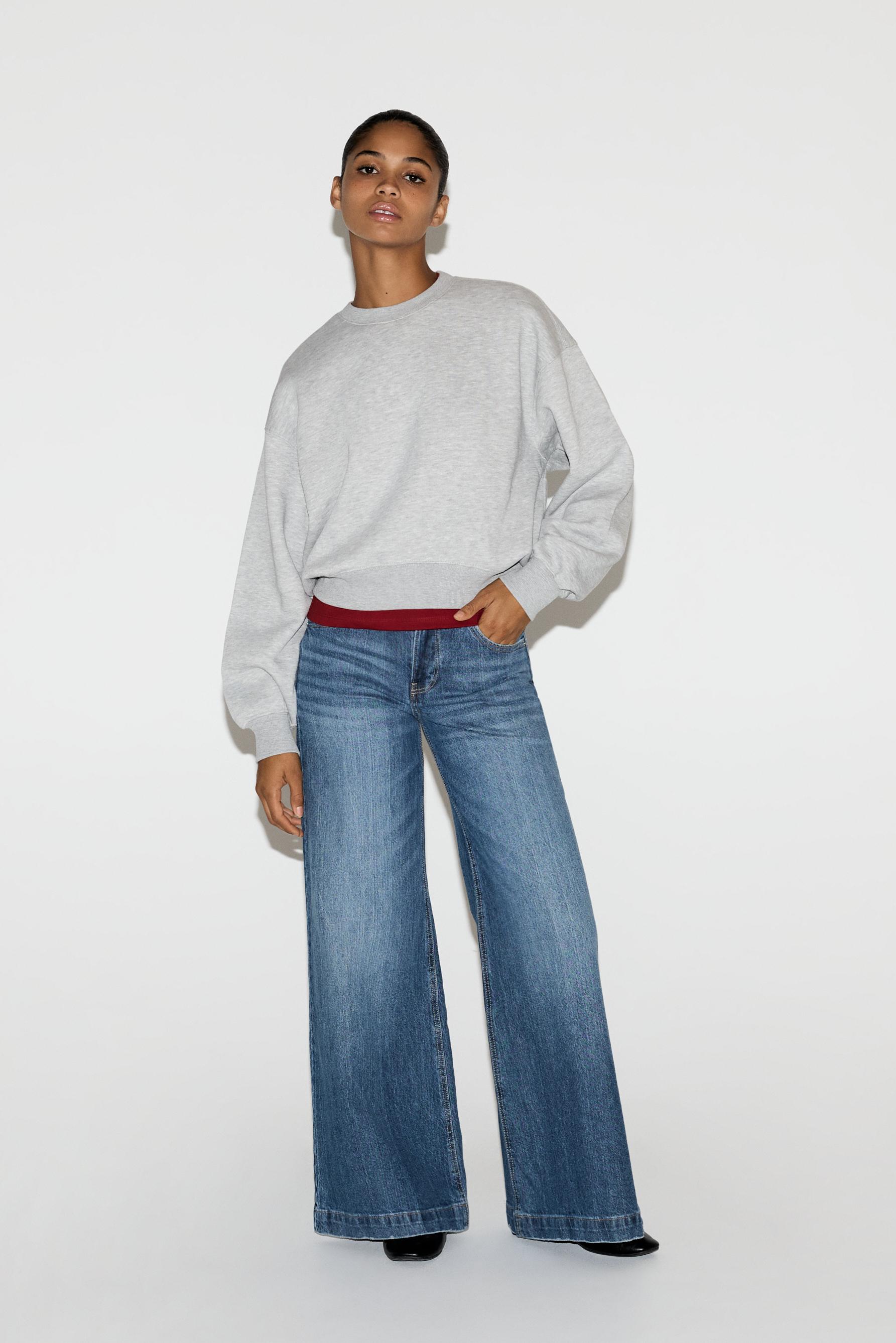 Basic tracksuit sweatshirt — GREY MARL