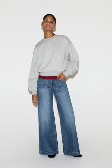 Basic tracksuit sweatshirt — GREY MARL 2