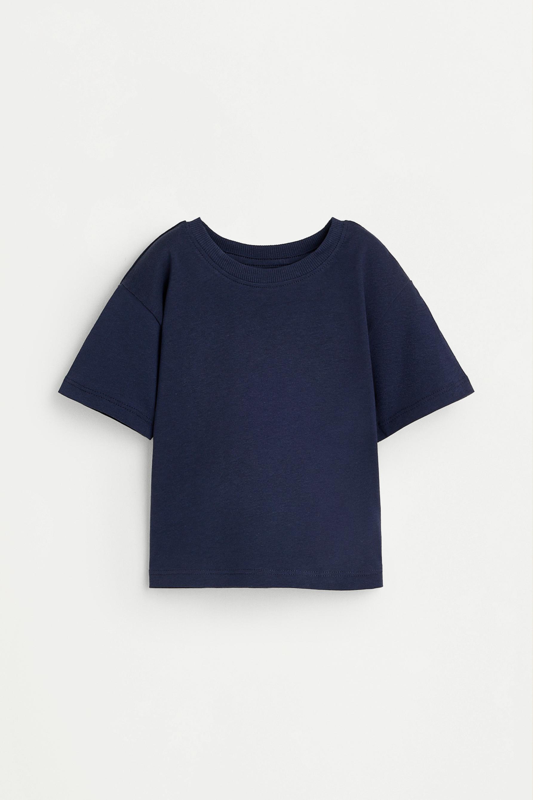4-pack of plain T-shirts — ECRU