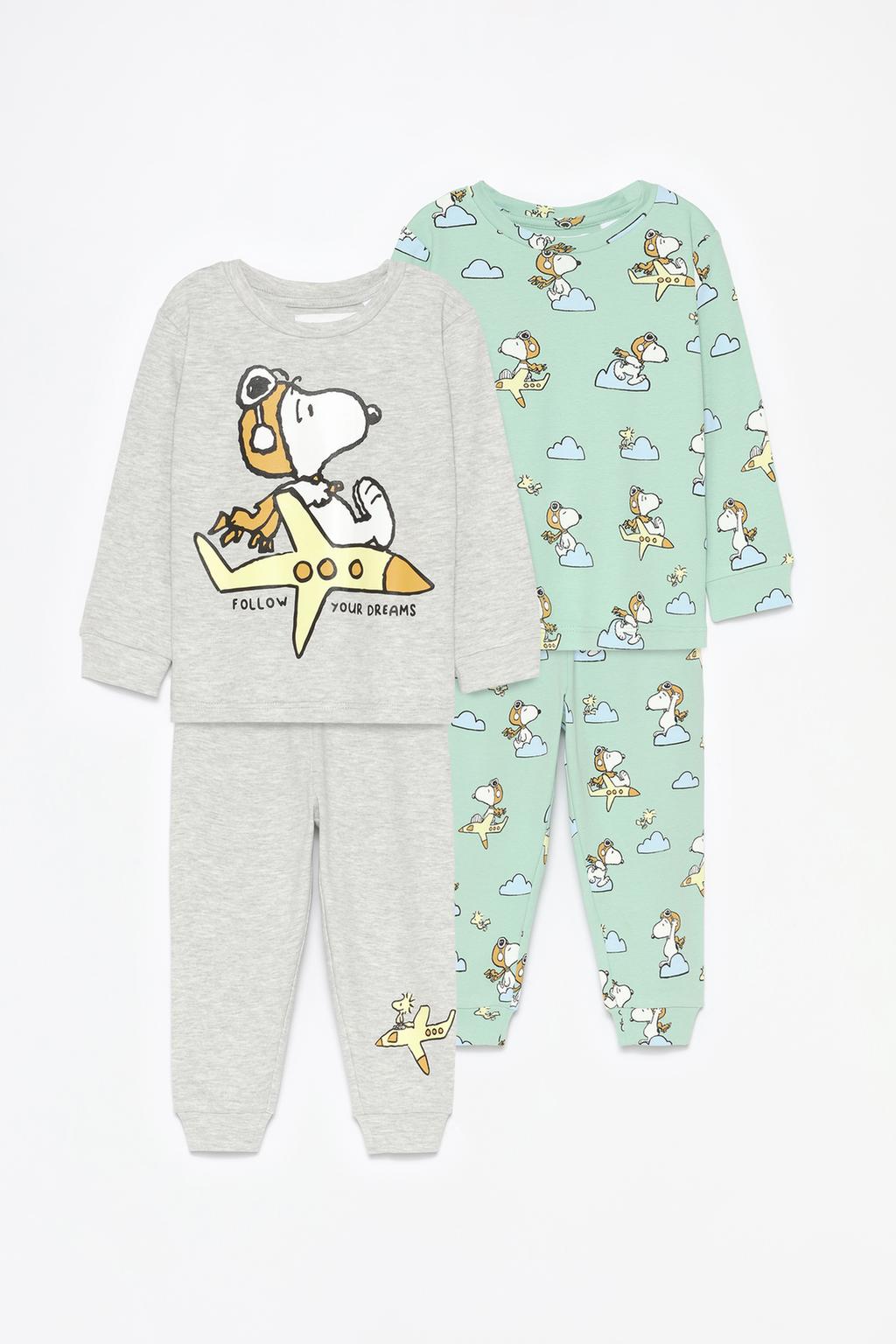 2'li Snoopy Peanuts™ pijama takımı seti