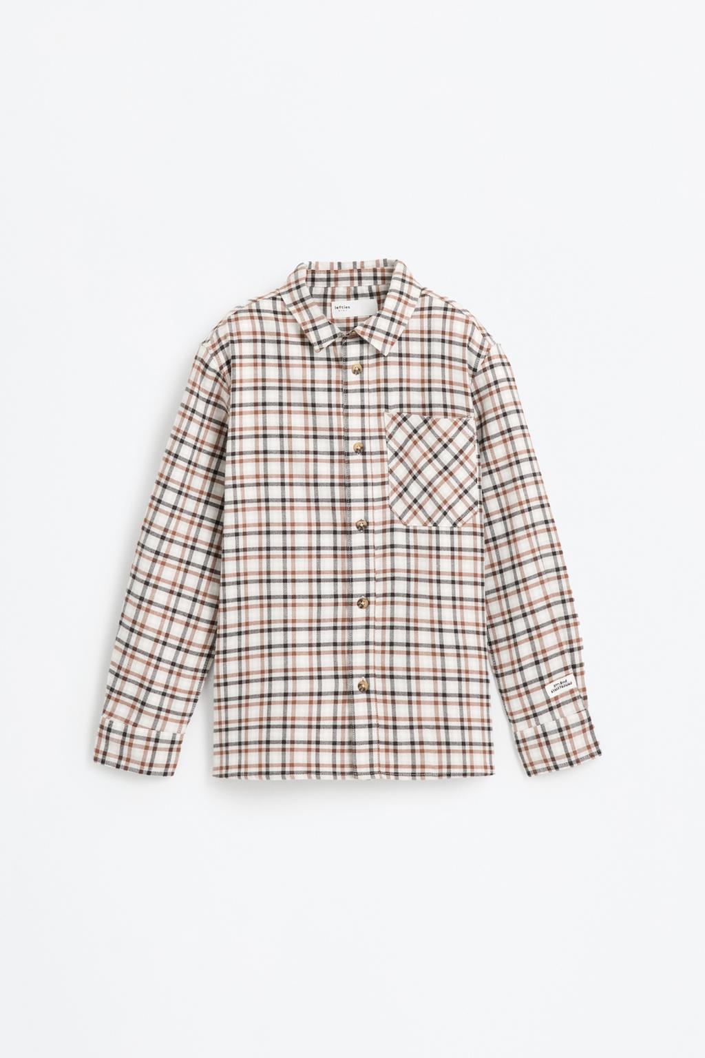 Plaid flannel shirt