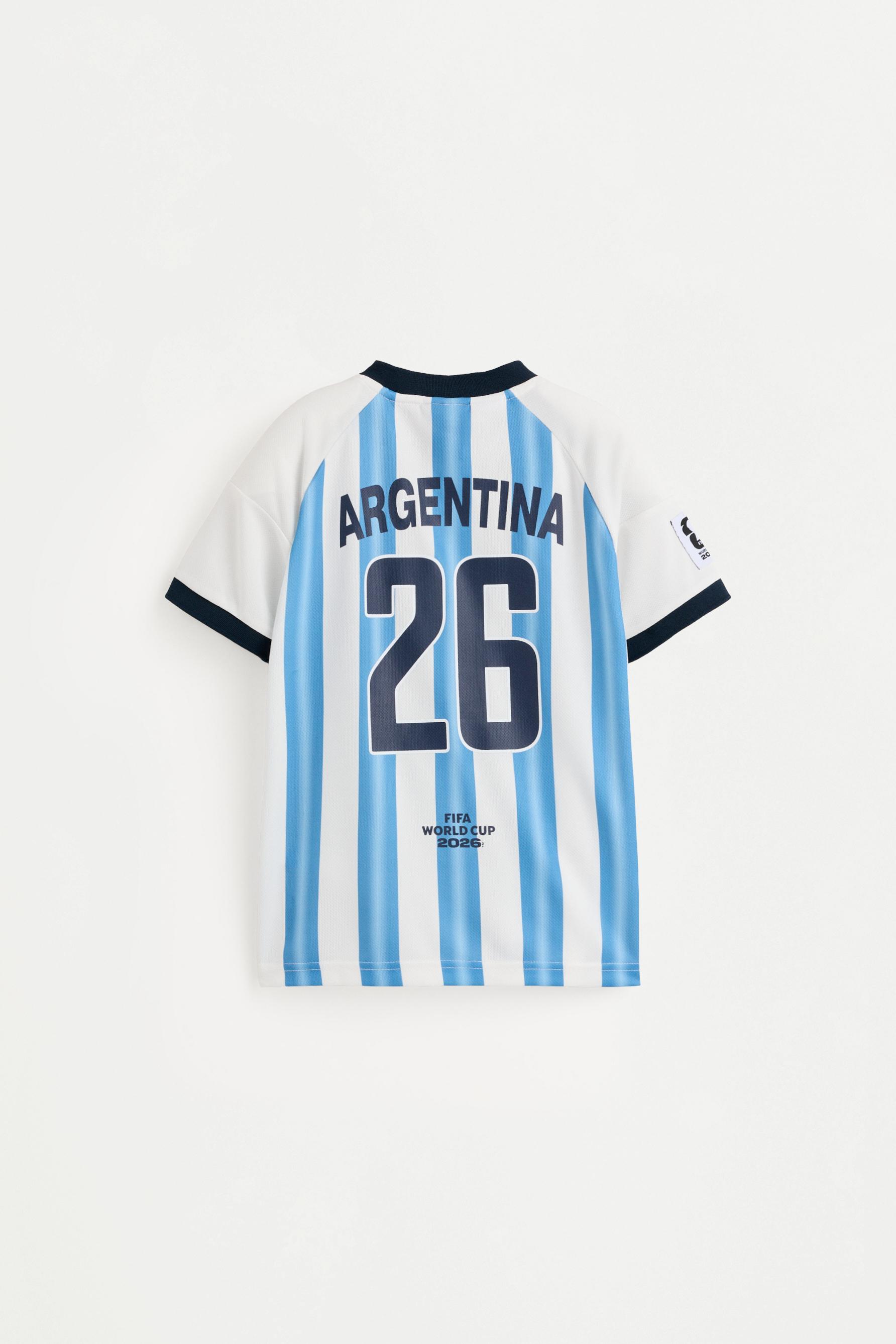 Kids | Argentina FIFA World Cup 2026 Licensed T-Shirt — BLUE