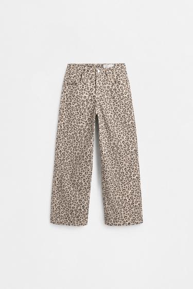 Animal print jeans — MINK 1
