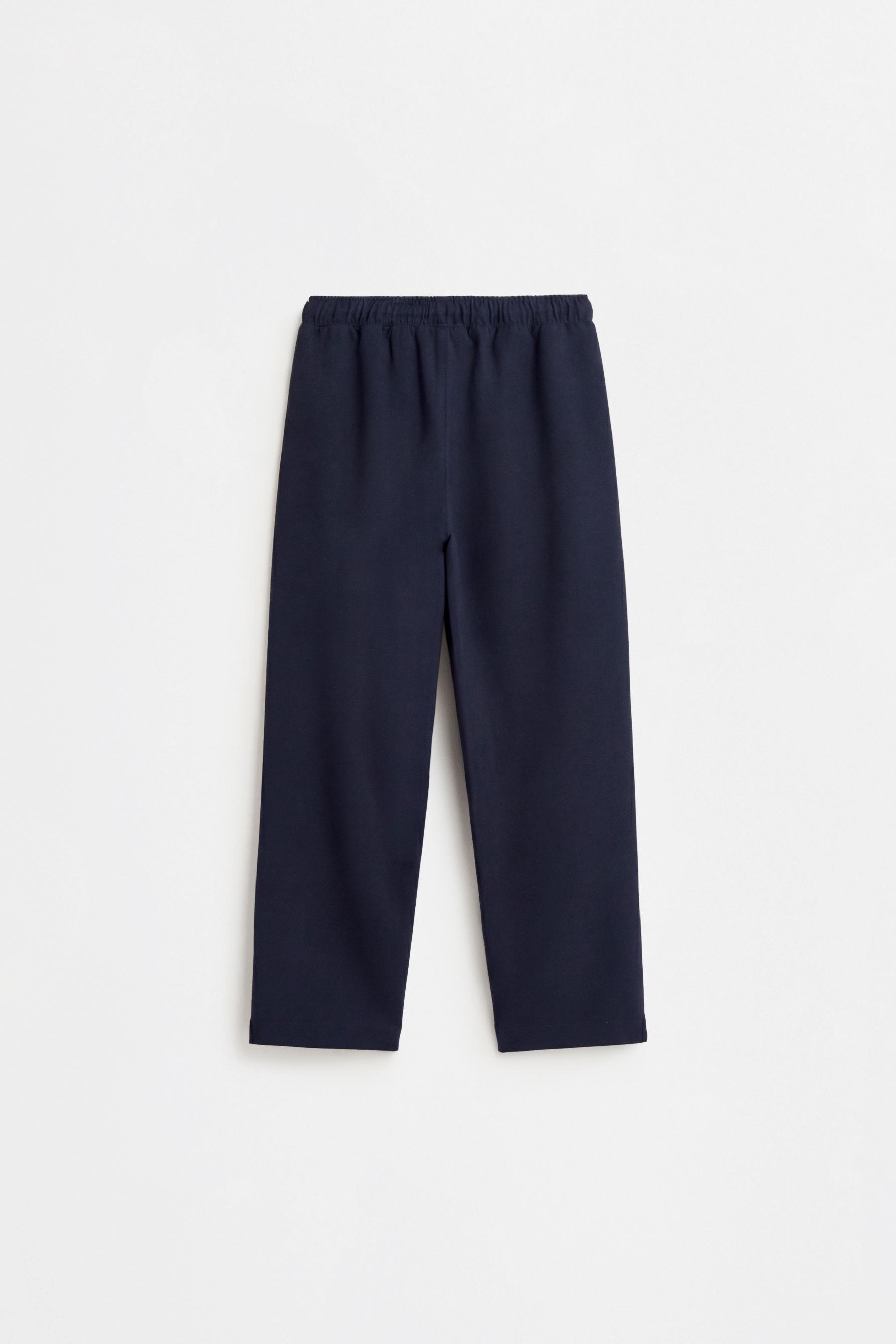 Tailored fit trousers — NAVY