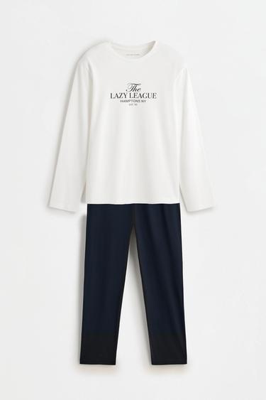 Long printed pyjamas — OFF WHITE 6