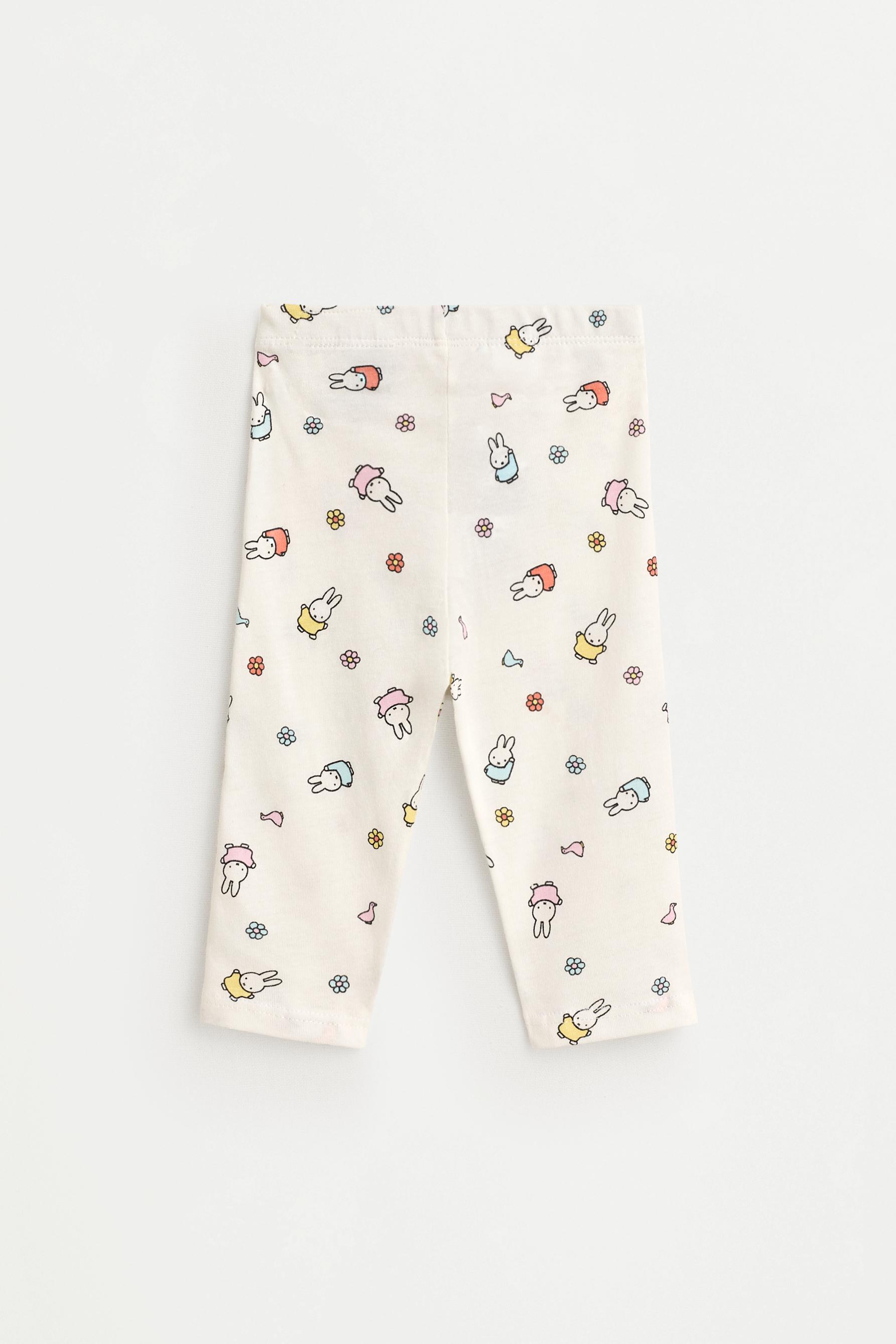 Miffy bodysuit and leggings set — WHITE