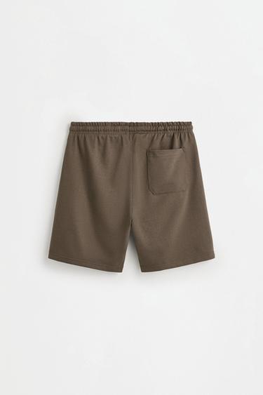 Pack of 3 tracksuit Bermuda shorts — ECRU 3