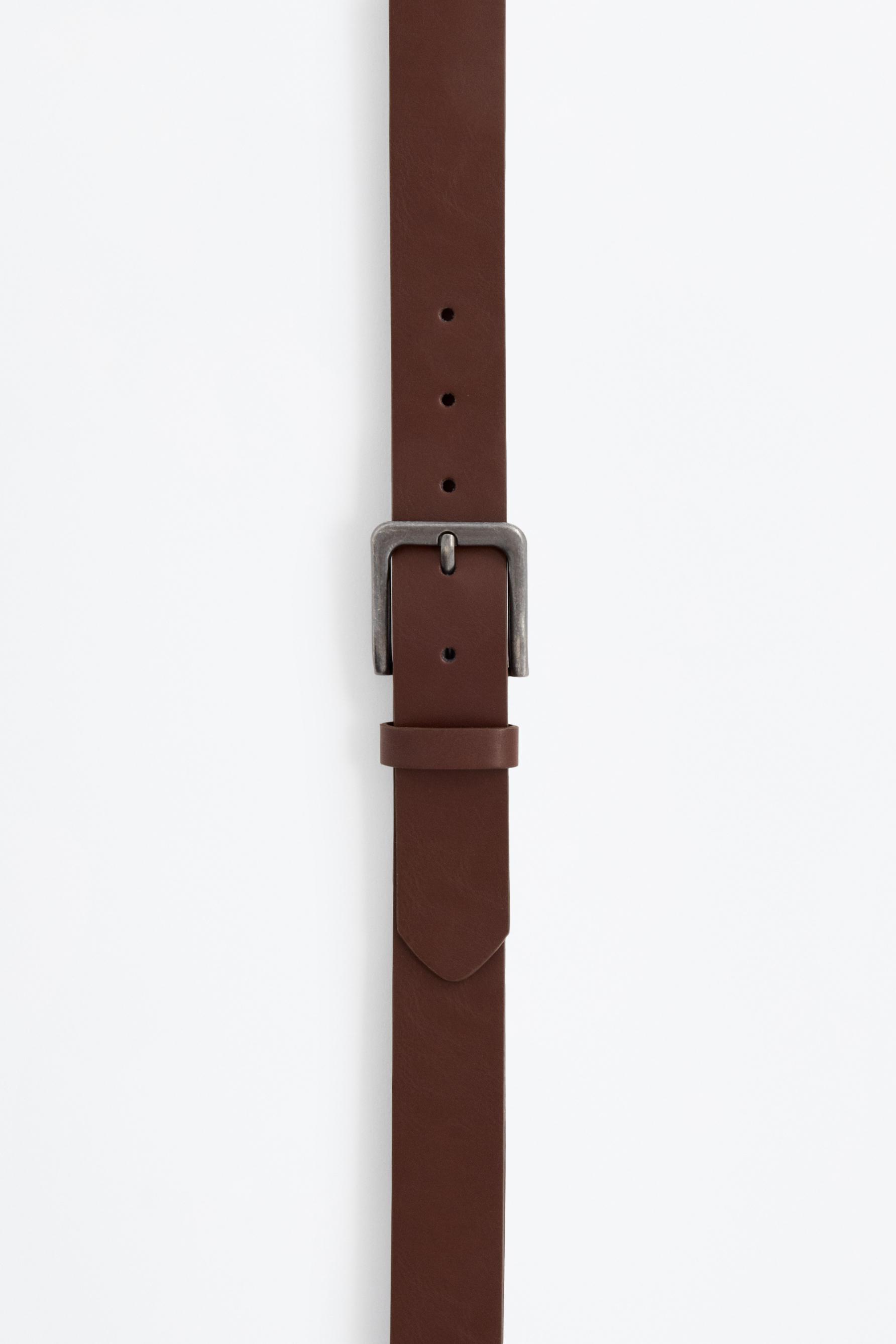 Basic belt — BROWN