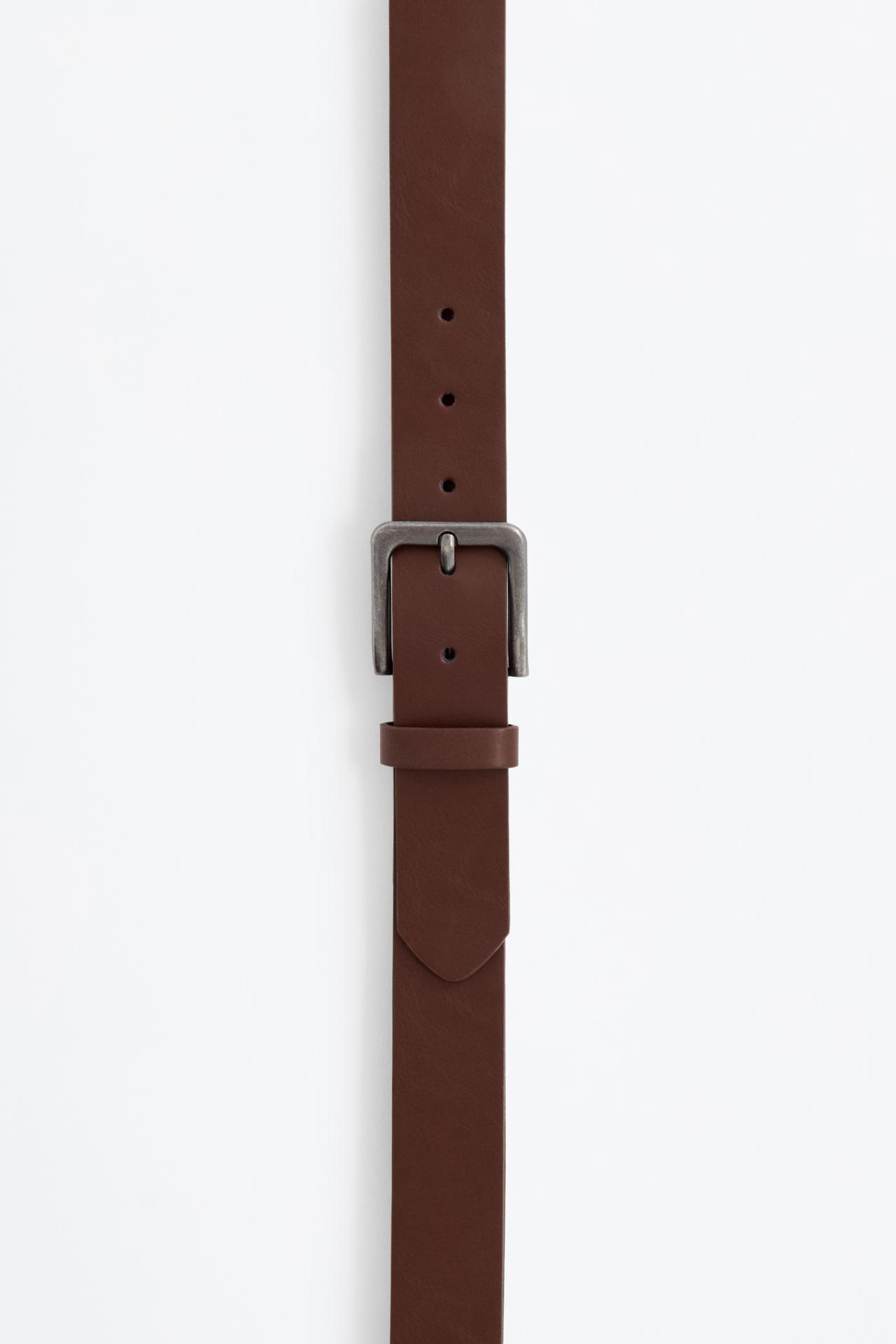 Basic belt — BROWN