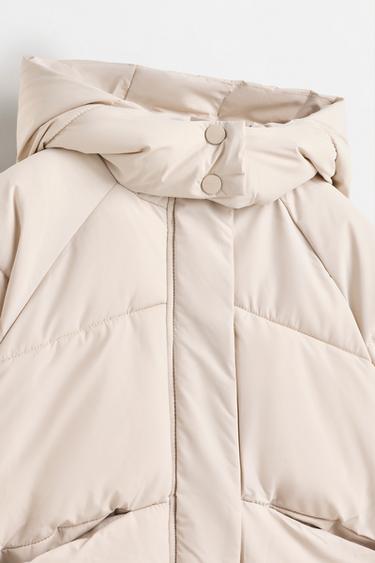 Quilted jacket — ECRU 3