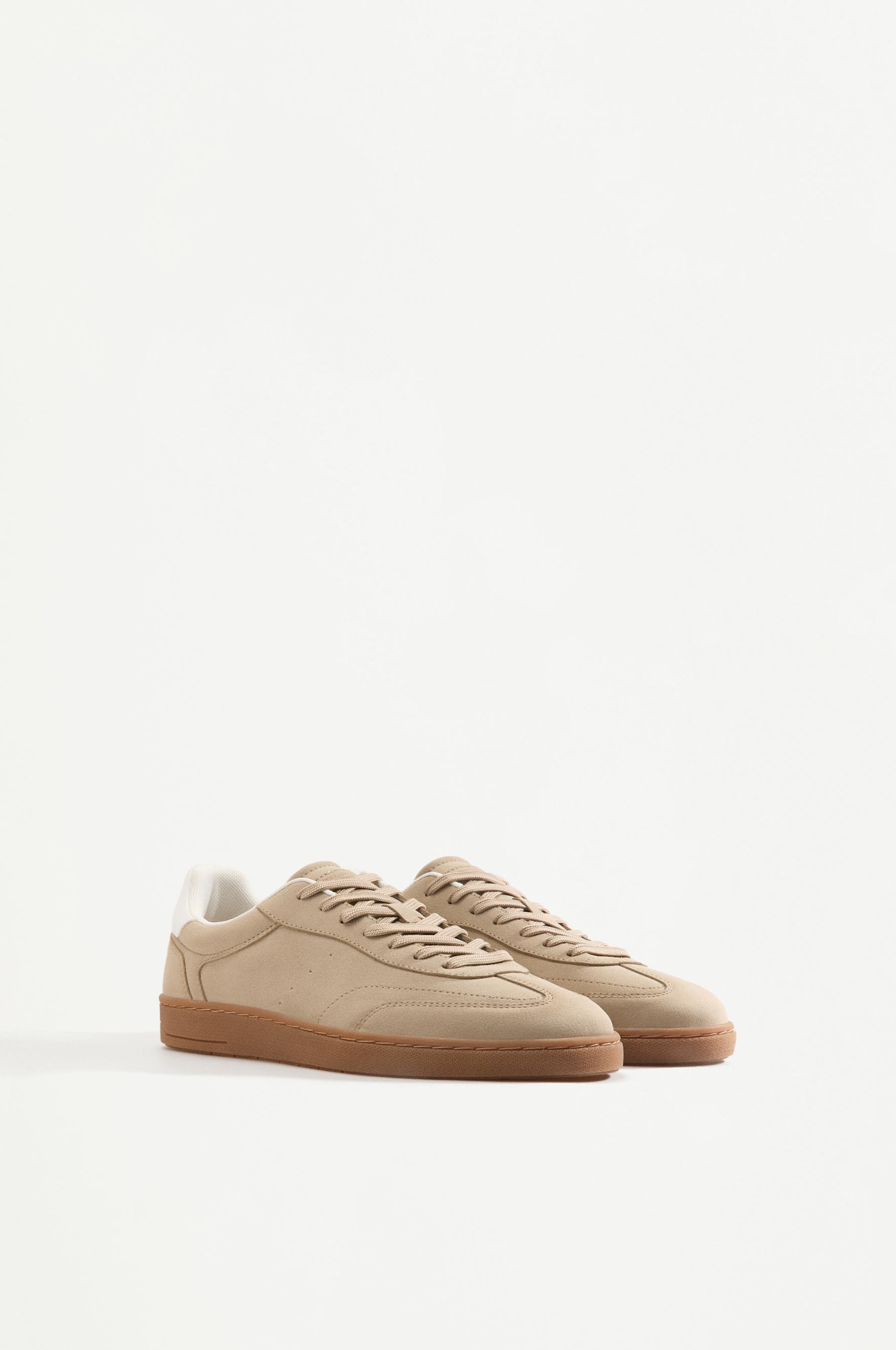 Retro sneakers — BEIGE