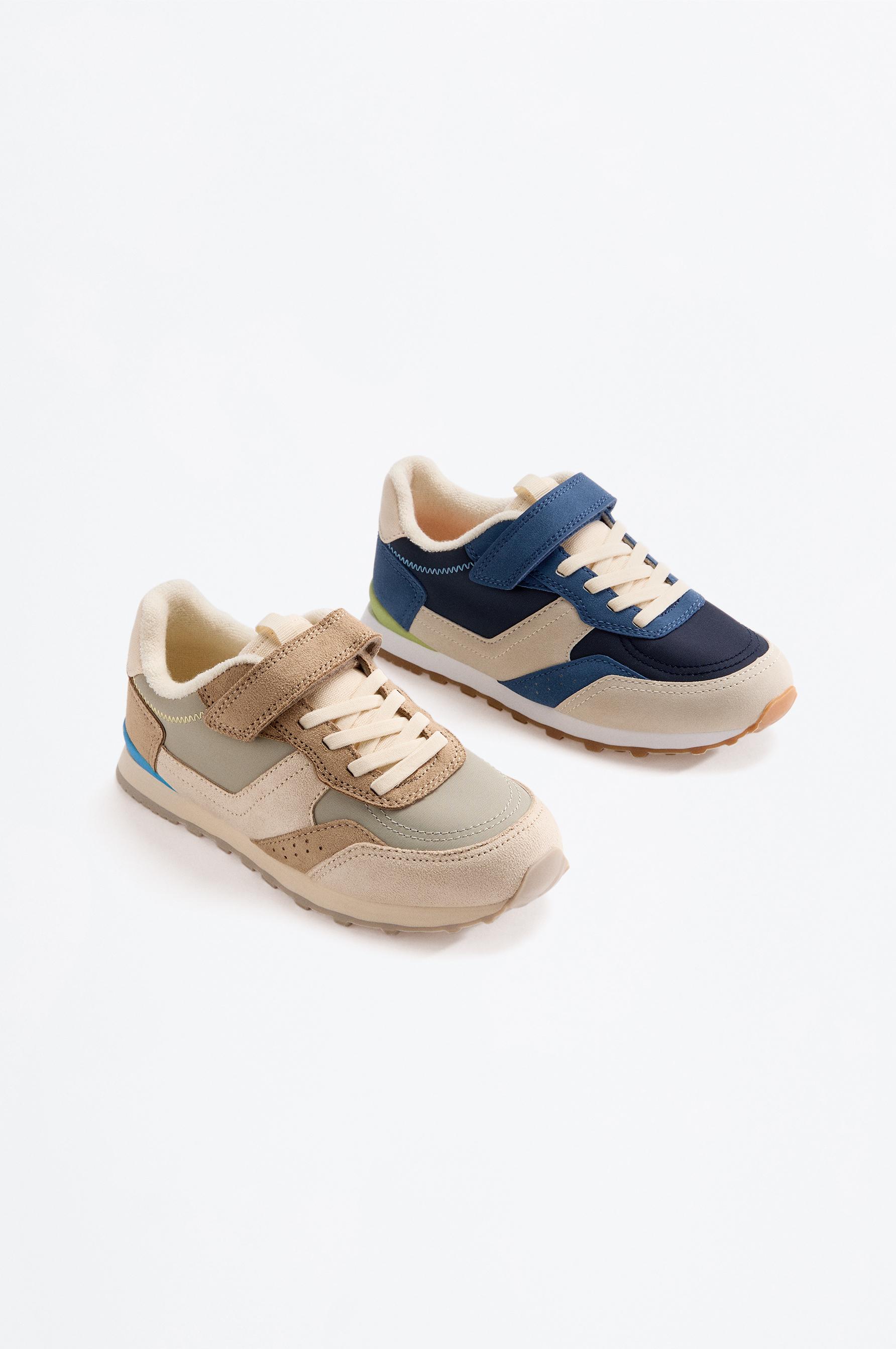 Dressy sports shoe — BROWN