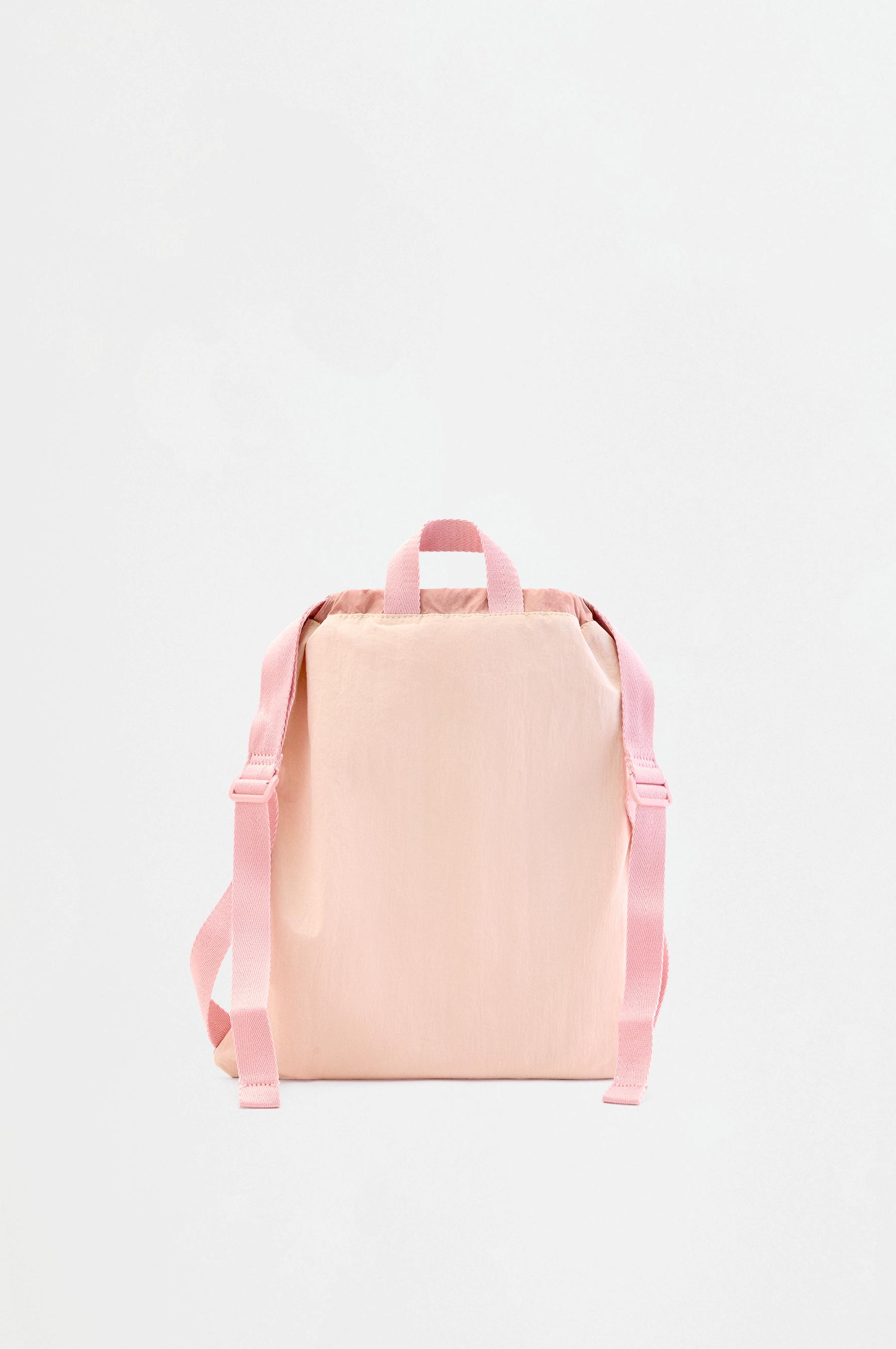 Capyfun drawstring backpack — ECRU