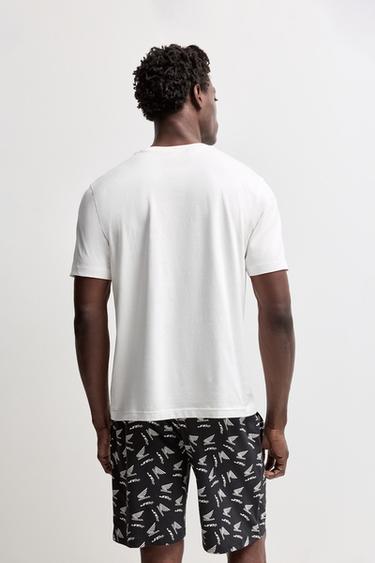 Honda short pyjamas — WHITE 4