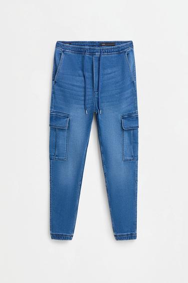 Cargo jogger jeans — BLUE 6