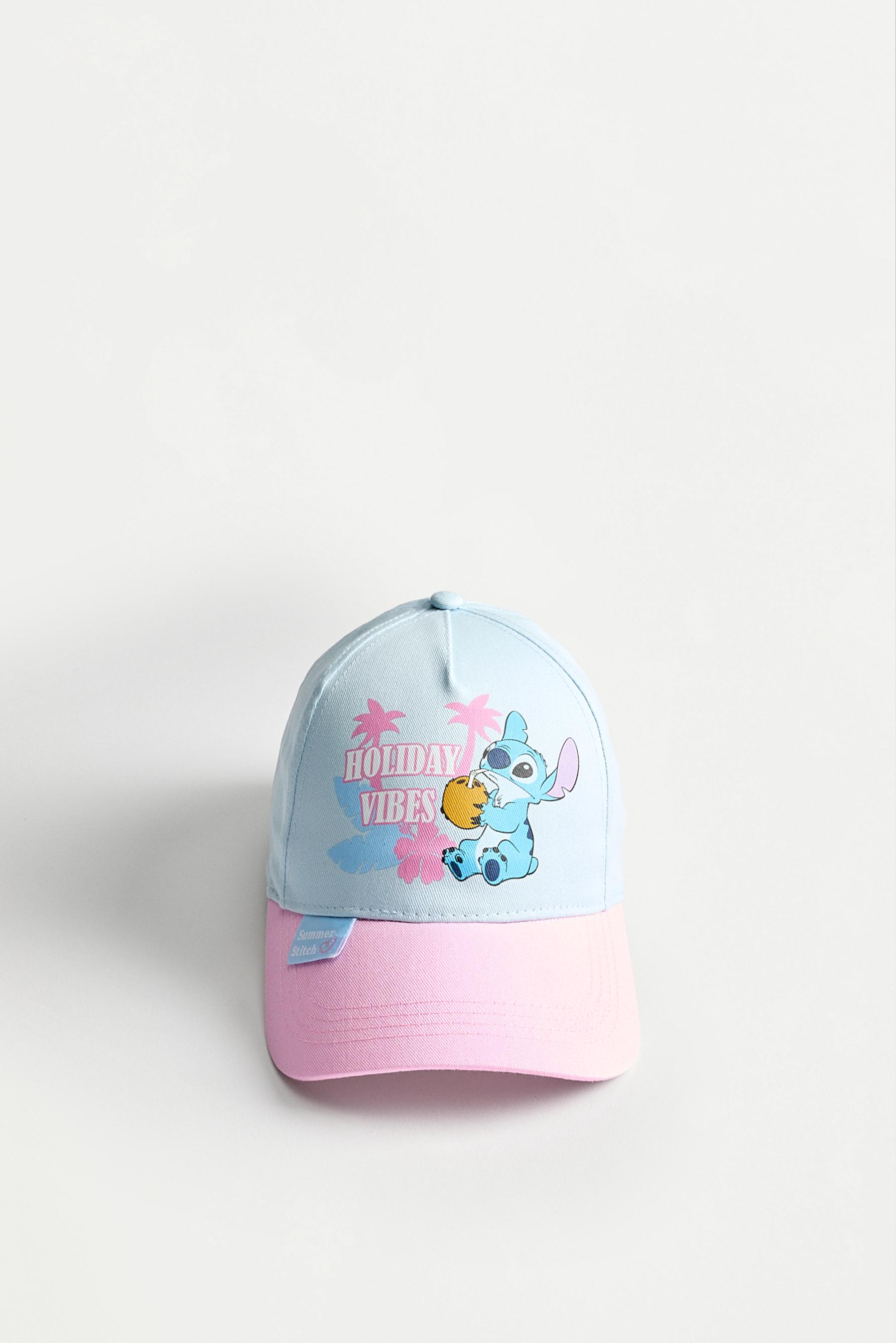 Stitch ©Disney Holiday Vibes Cap — FADED SKY BLUE