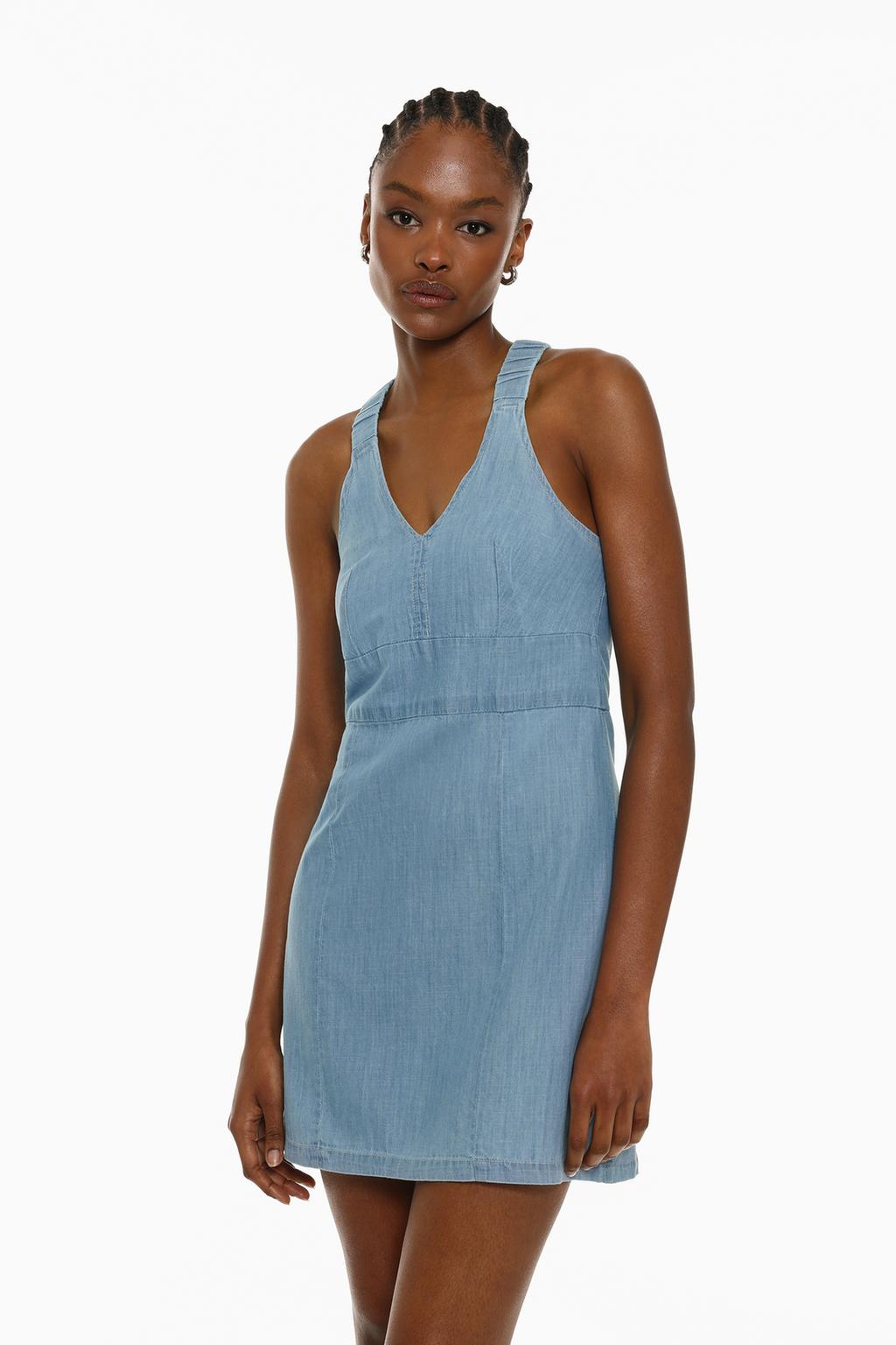 Lightweight denim dress