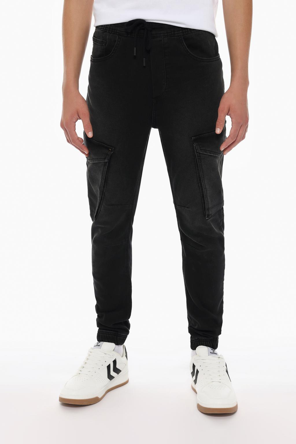 Pantalón denim jogger