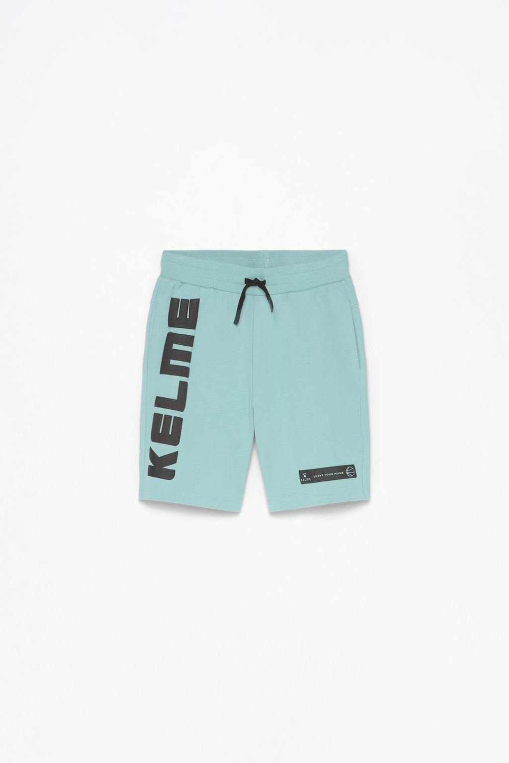 Kelme x Lefties jogger Bermuda shorts with slogan