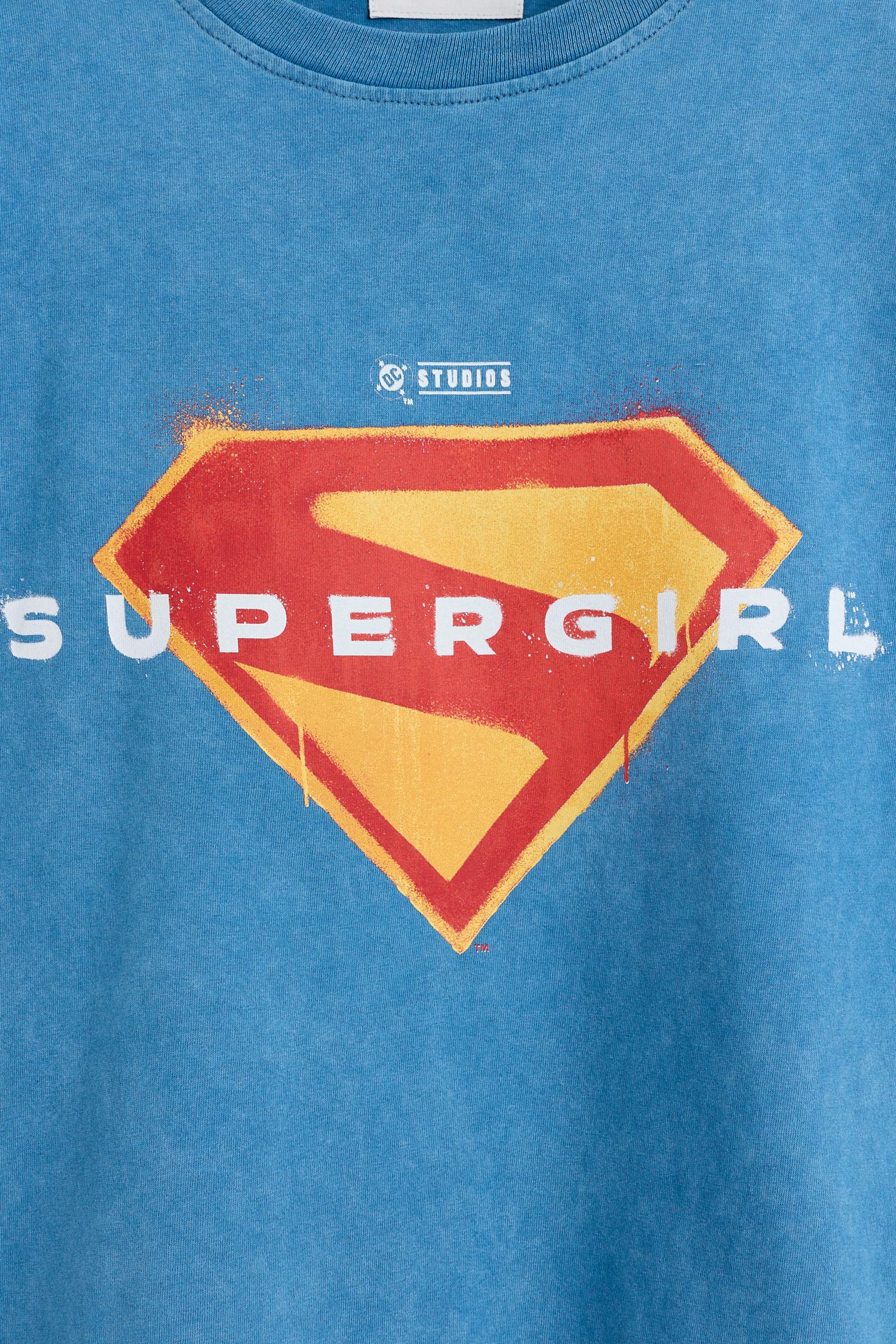 Supergirl ™Warner Bros T-shirt — BLUE