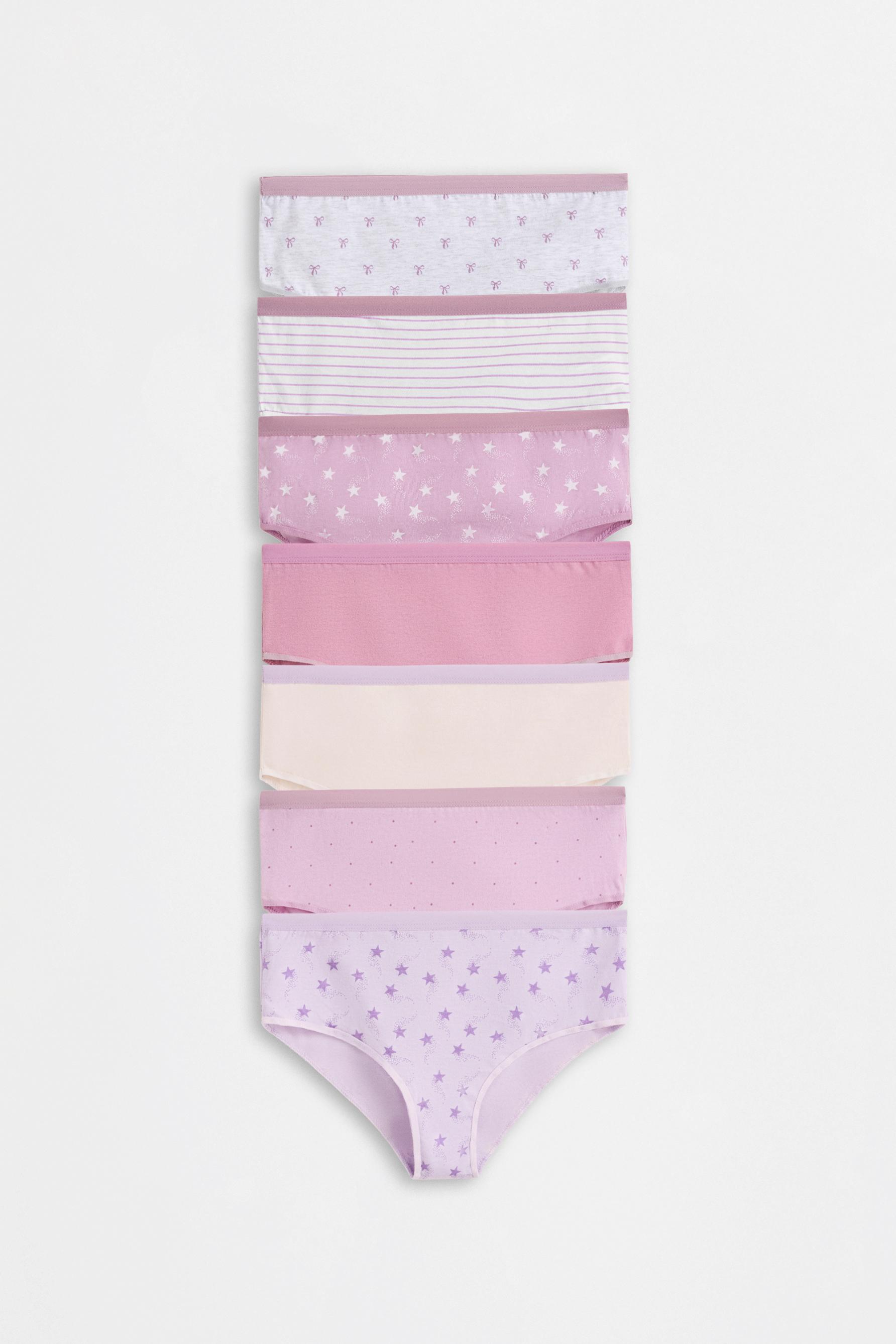 Printed hipster briefs (Pack of 7) — GREY MARL