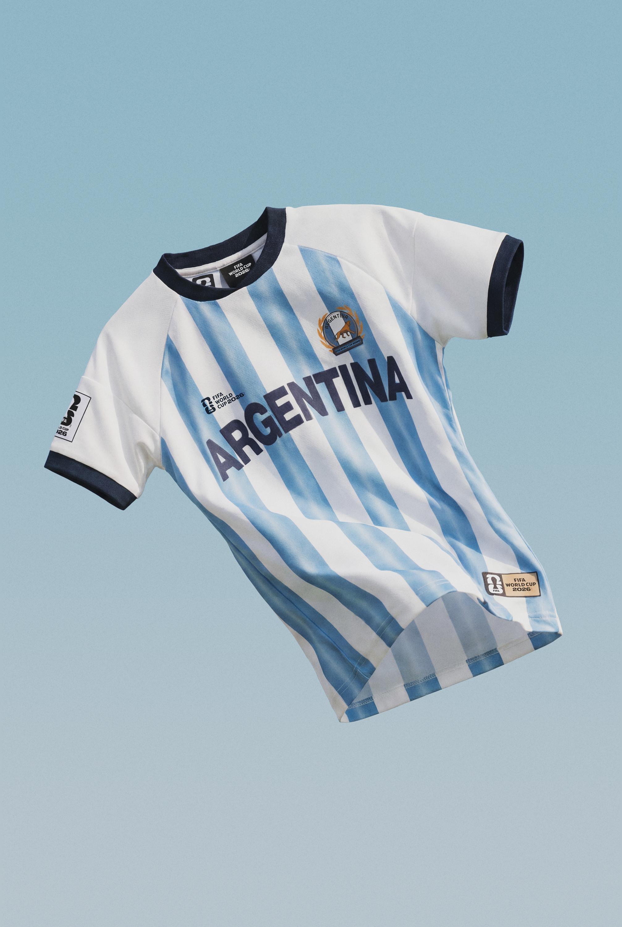 Kids | Argentina FIFA World Cup 2026 Licensed T-Shirt — BLUE