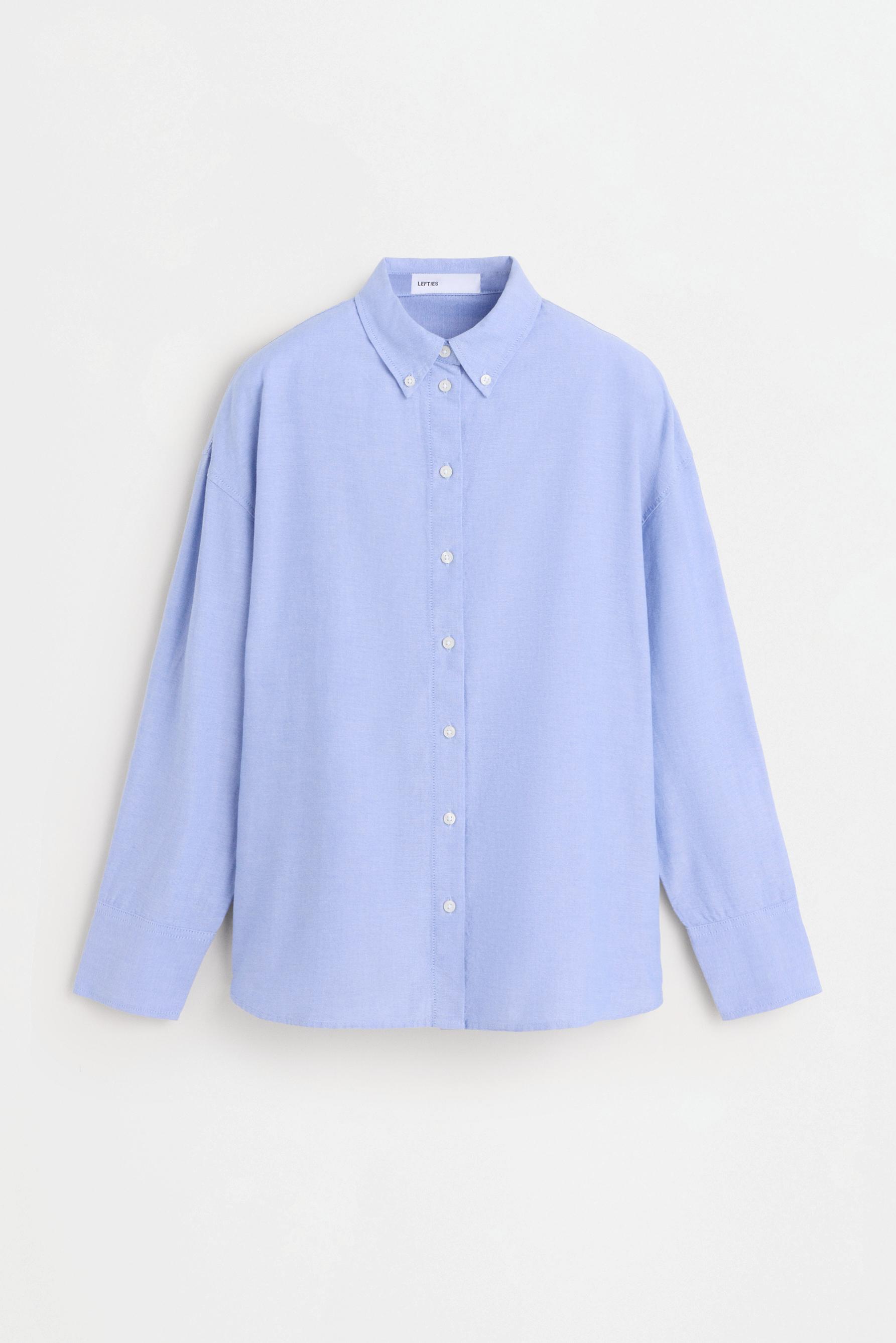 Striped Oxford shirt — BLUE