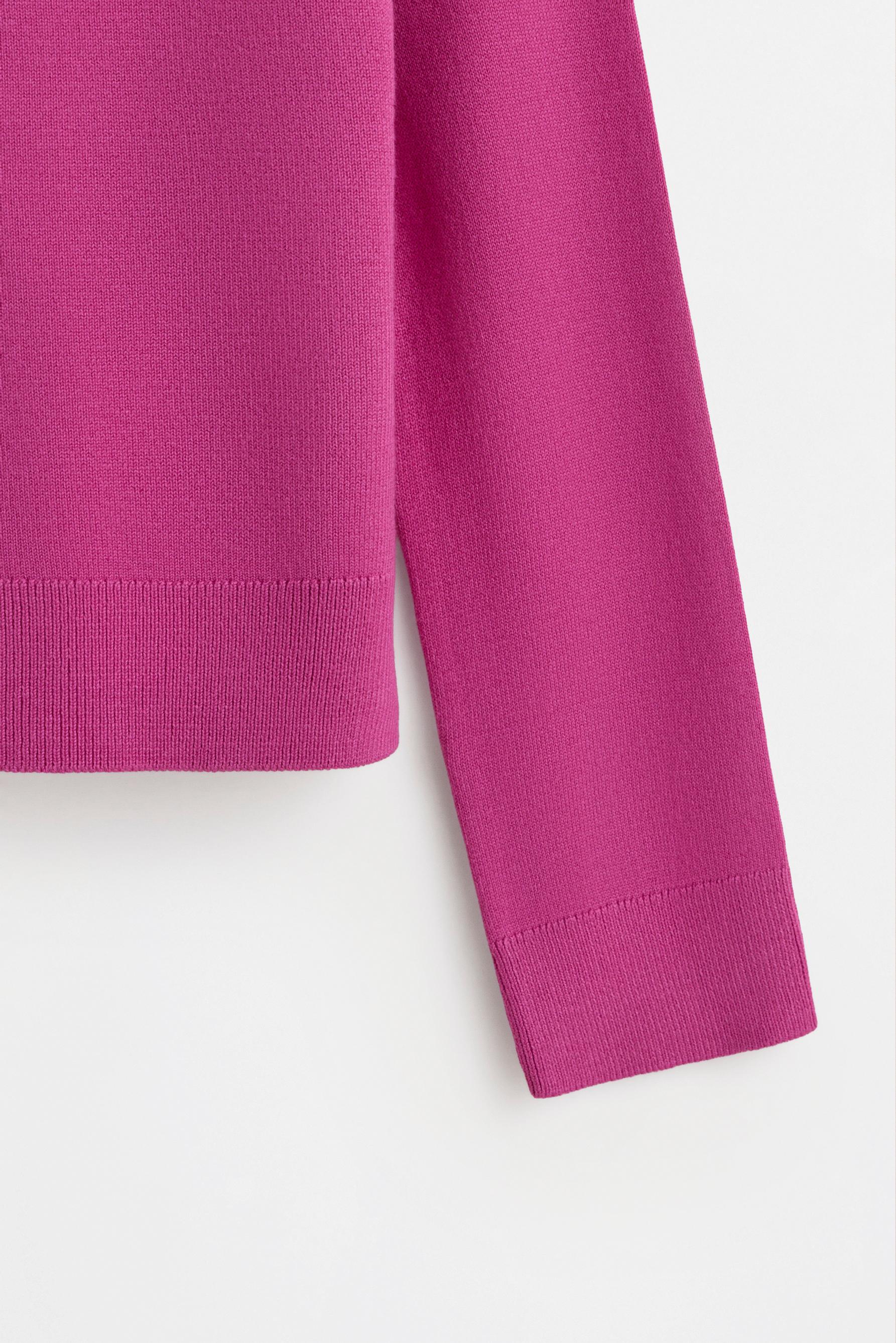 Knit sweater — FUCHSIA