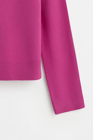 Knit sweater — FUCHSIA 2