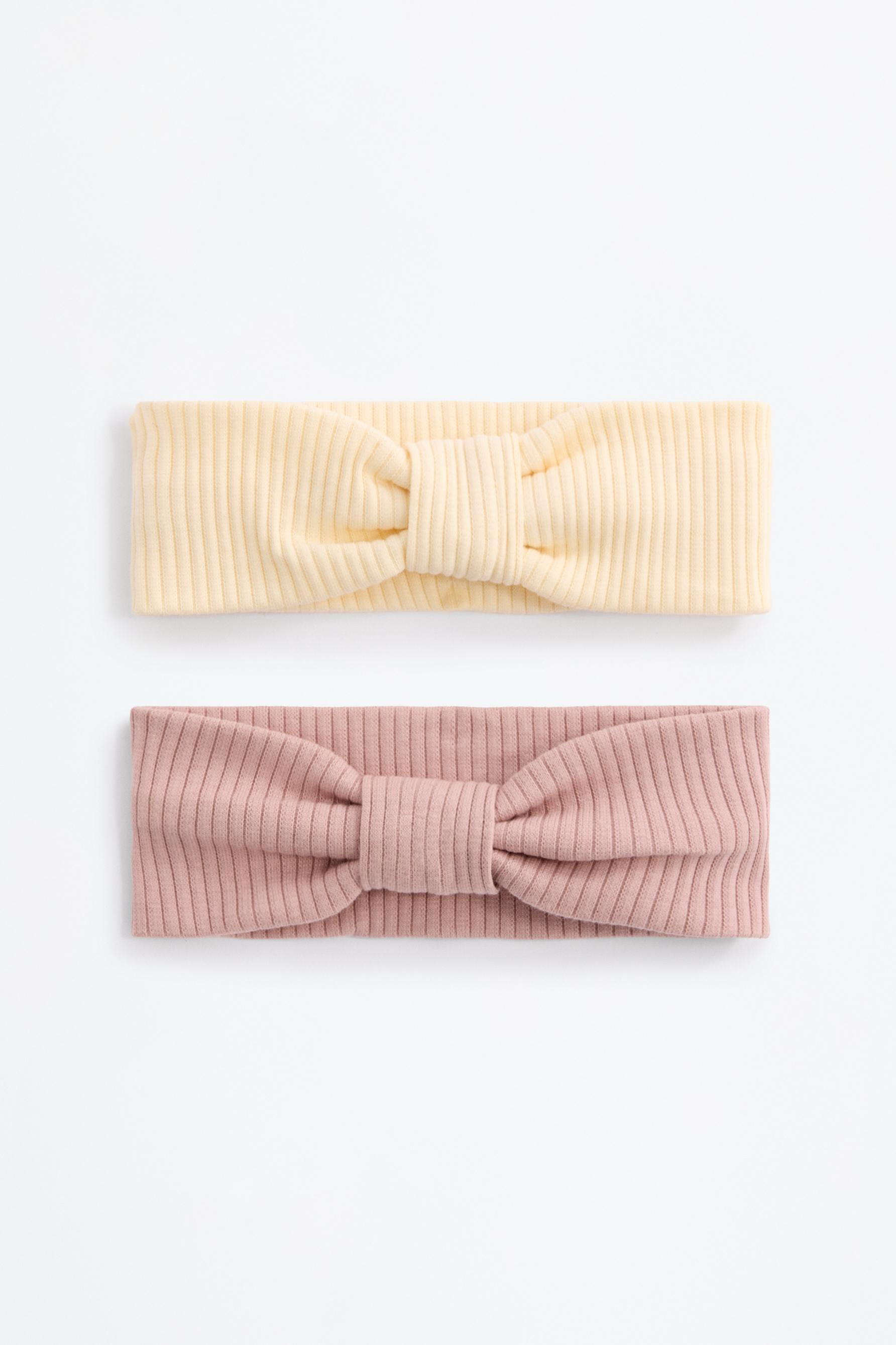 Pack 2 diademas lazo canalé