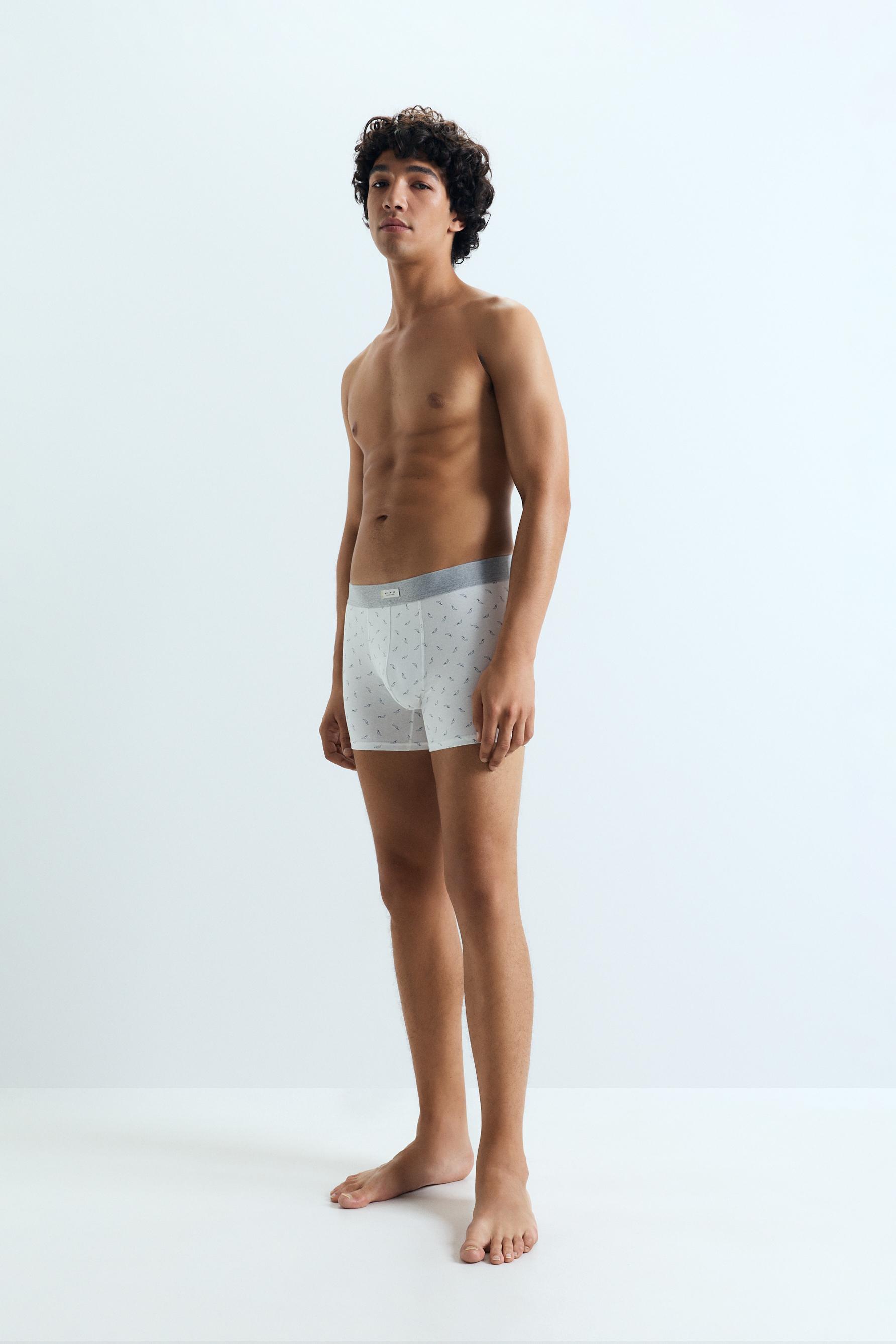 Pack 5 bóxer largos combinados