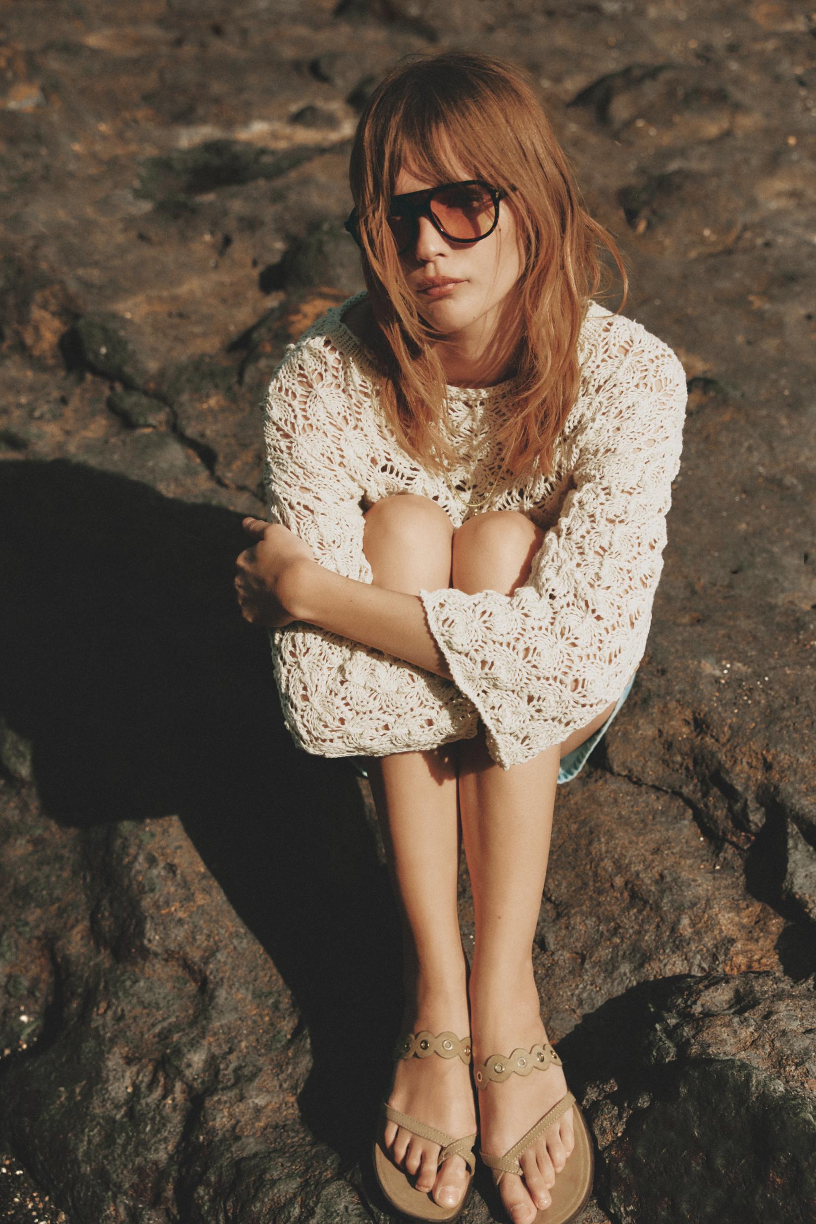 Tortoiseshell aviator sunglasses — TORTOISESHELL