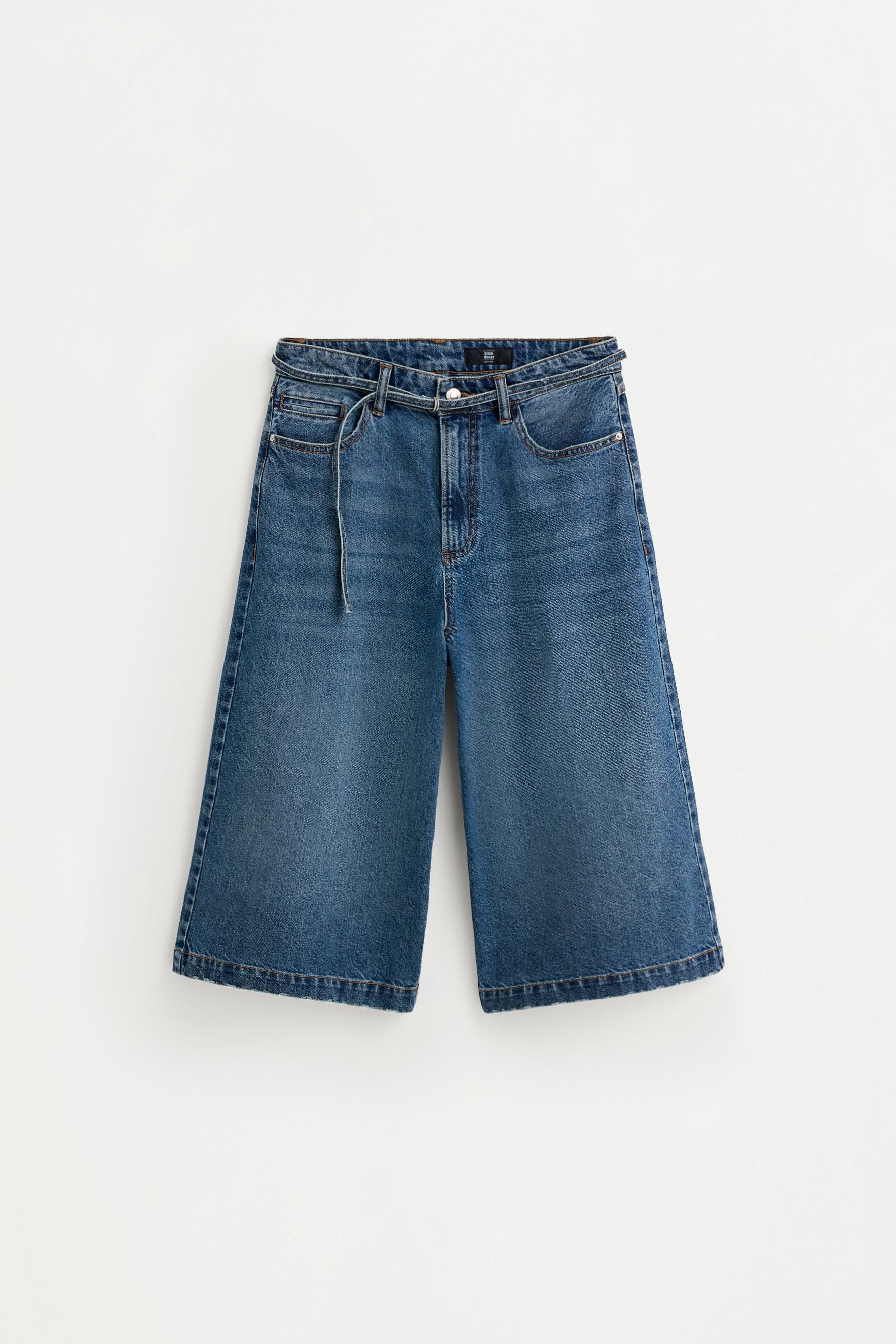 Denim Jorts — NAVY