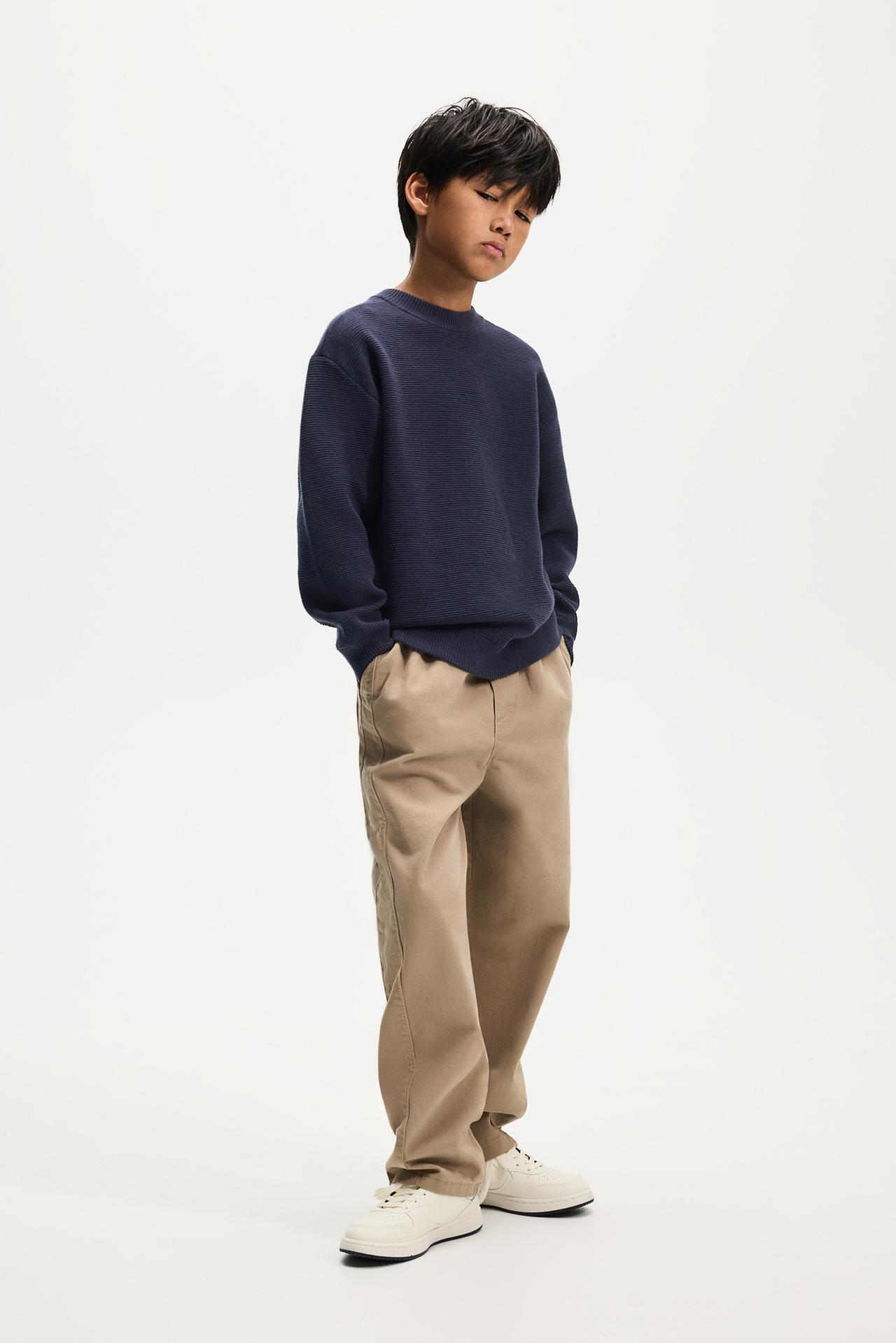 Balloon jogger trousers — STONE