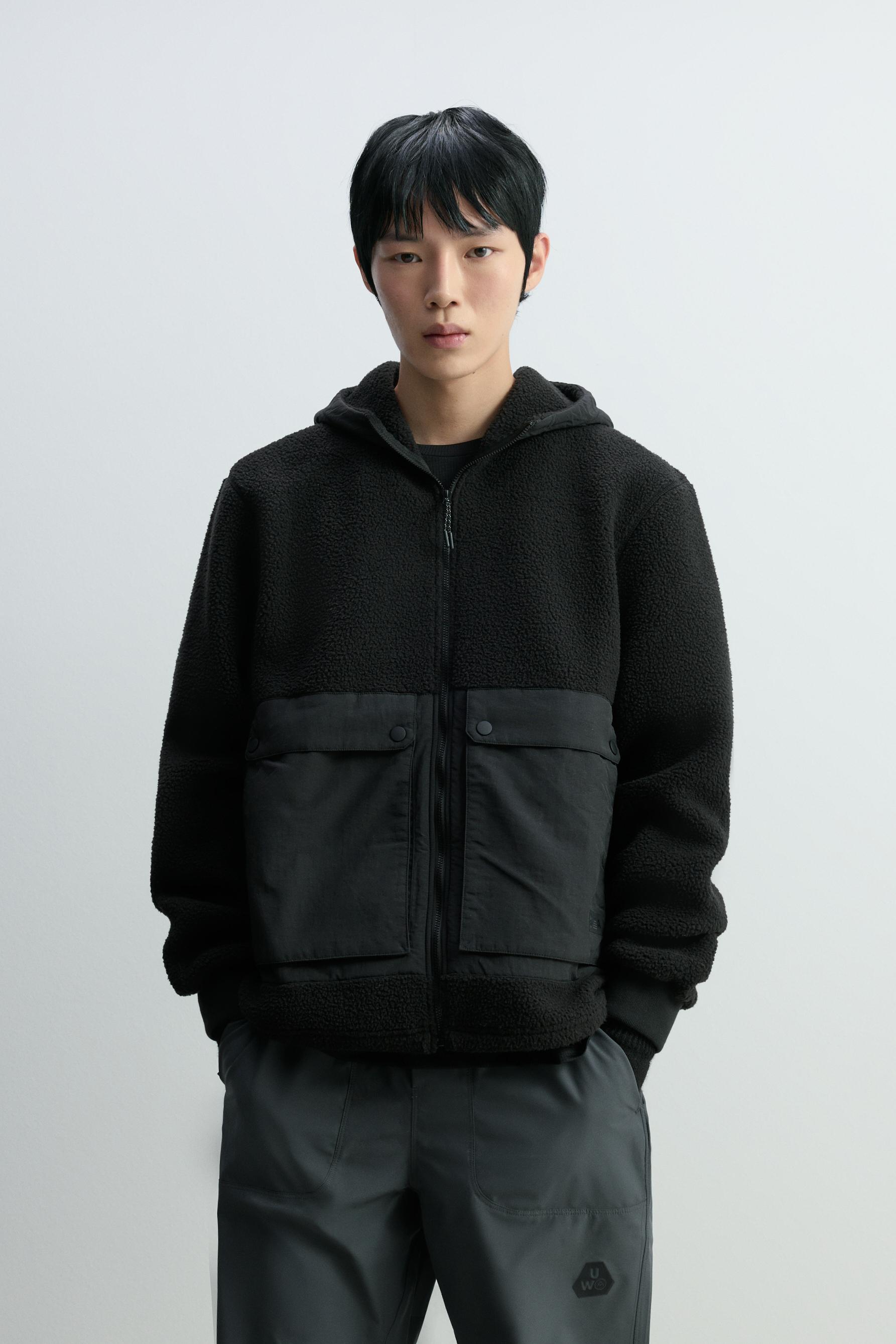 Chaqueta borreguillo bolsillos