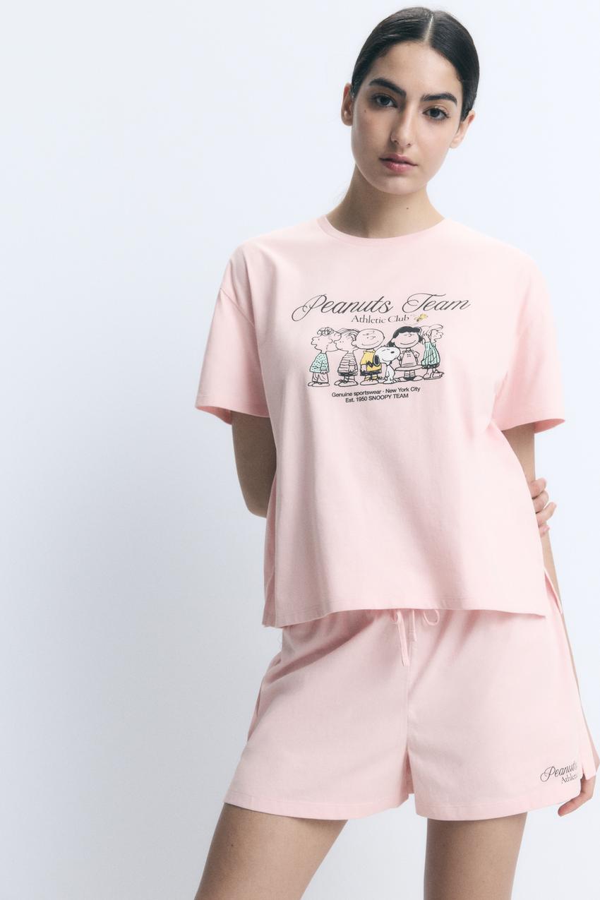 Pijama corto Snoopy Peanuts™ ROPA INTERIOR PIJAMAS Mujer